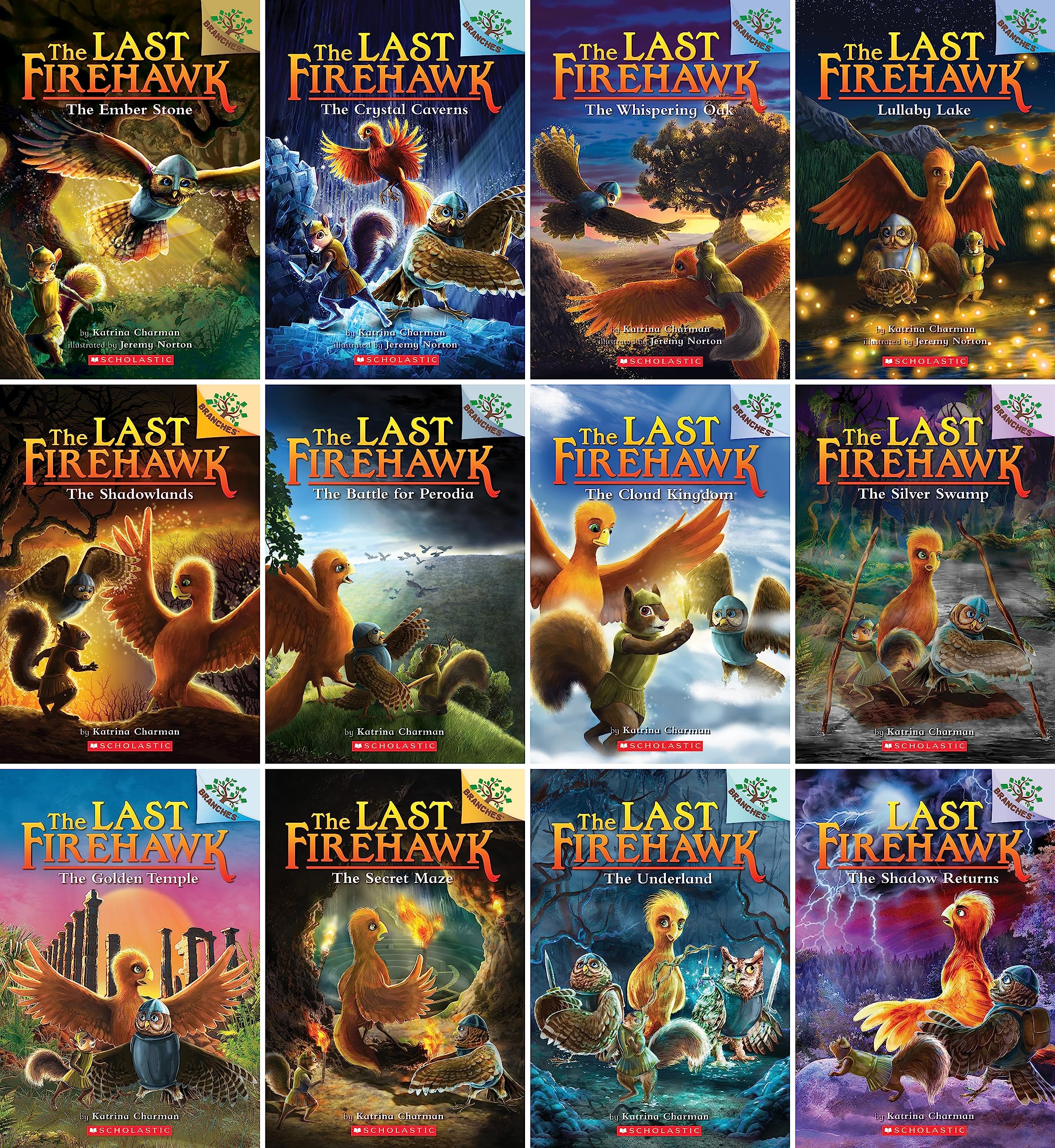 The Last Firehawk Series Set (Books 1-12) Books