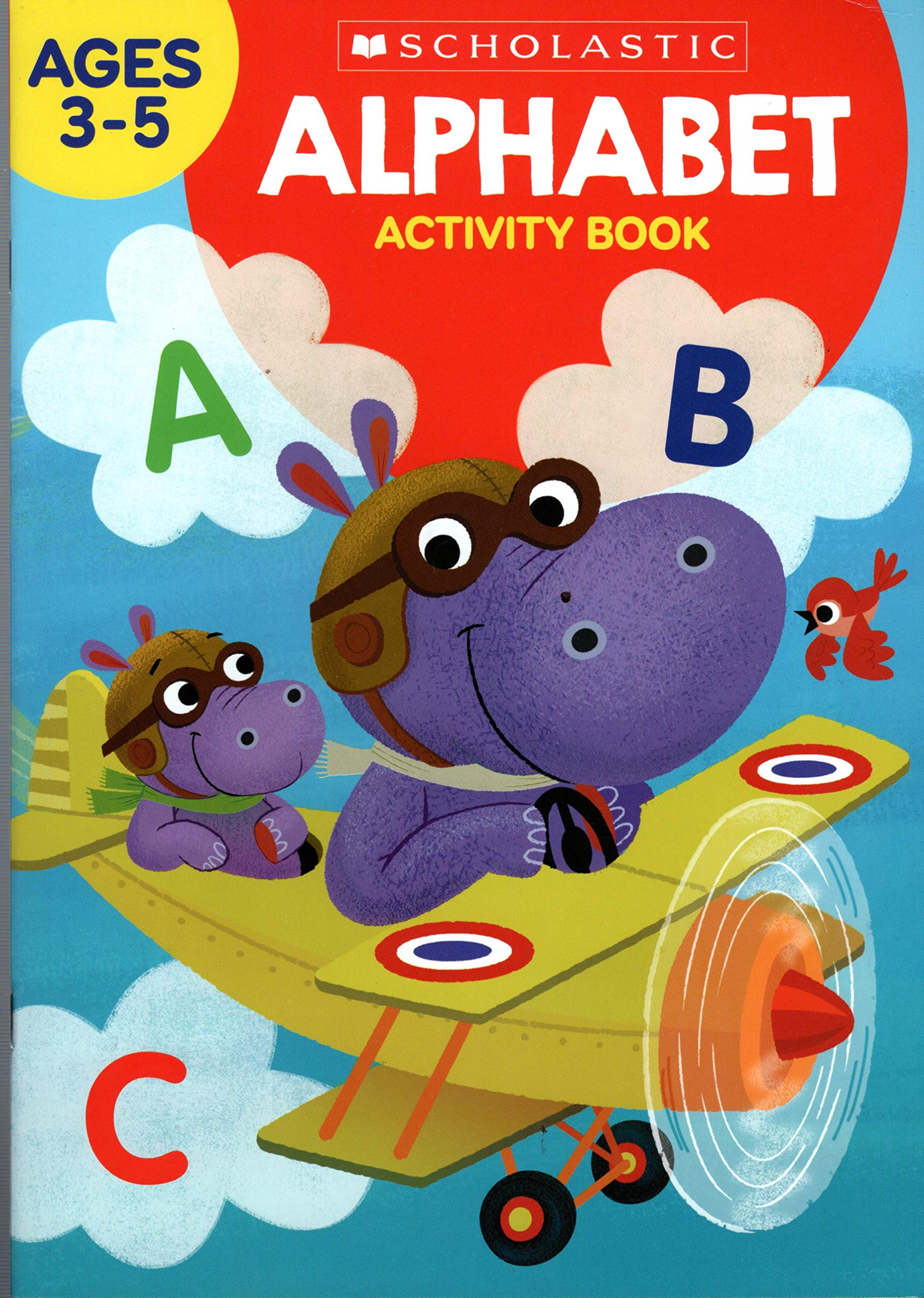 Scholastic - Alphabet - Educational Workbooks Ages 3 - 5 Books