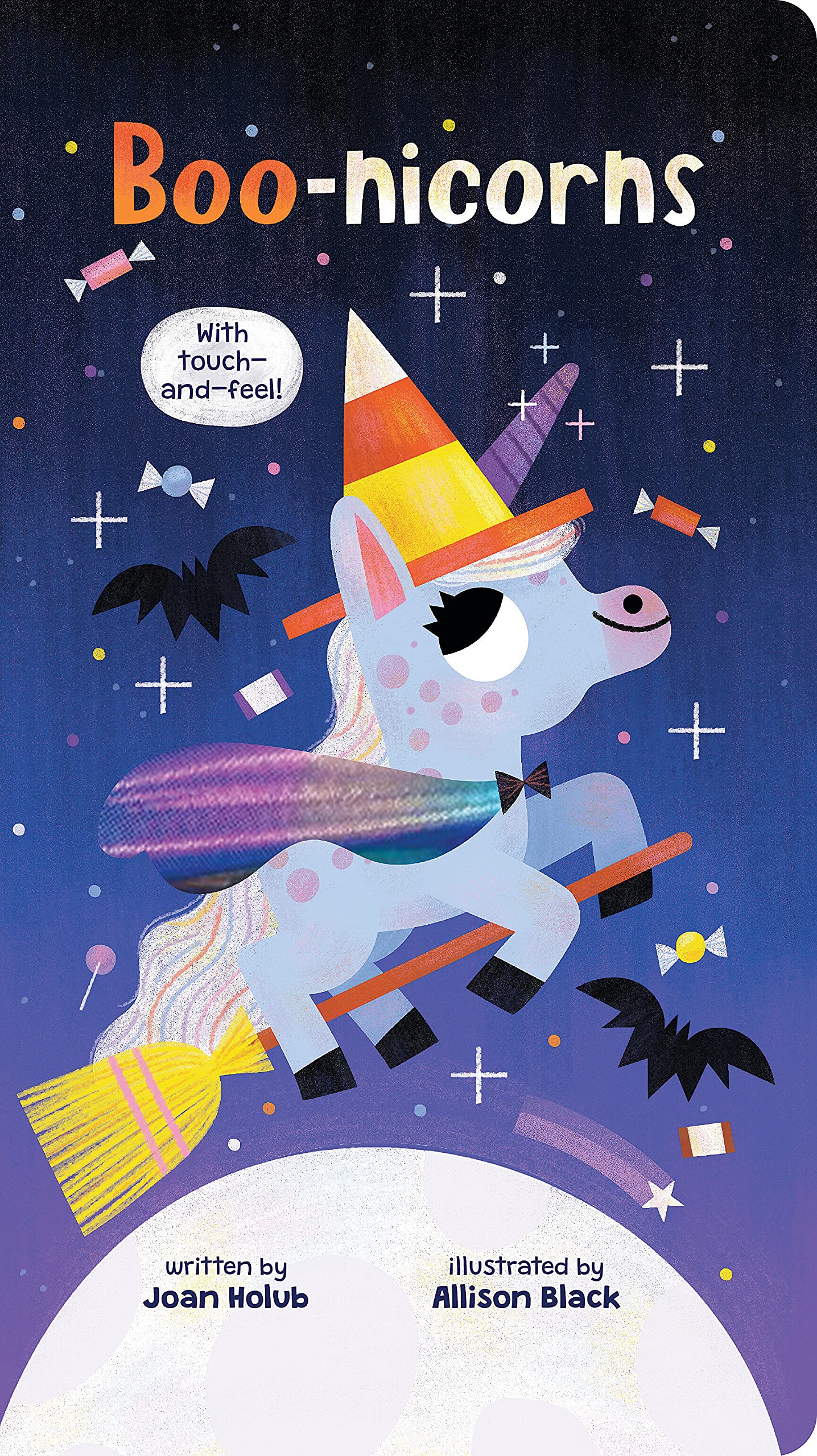 Boo-Nicorns (a Touch-And-Feel Book) Non-fiction