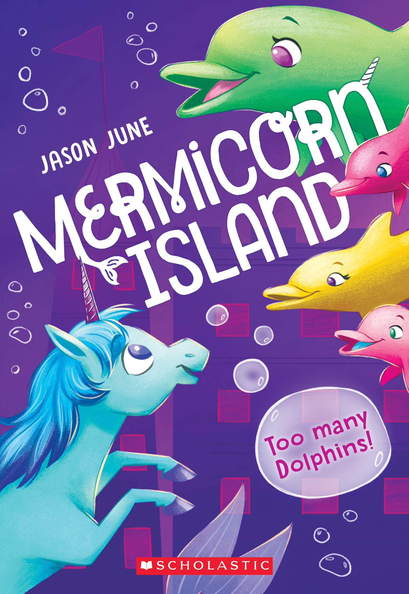 Too Many Dolphins! (Mermicorn Island #3) (Volume 3) book