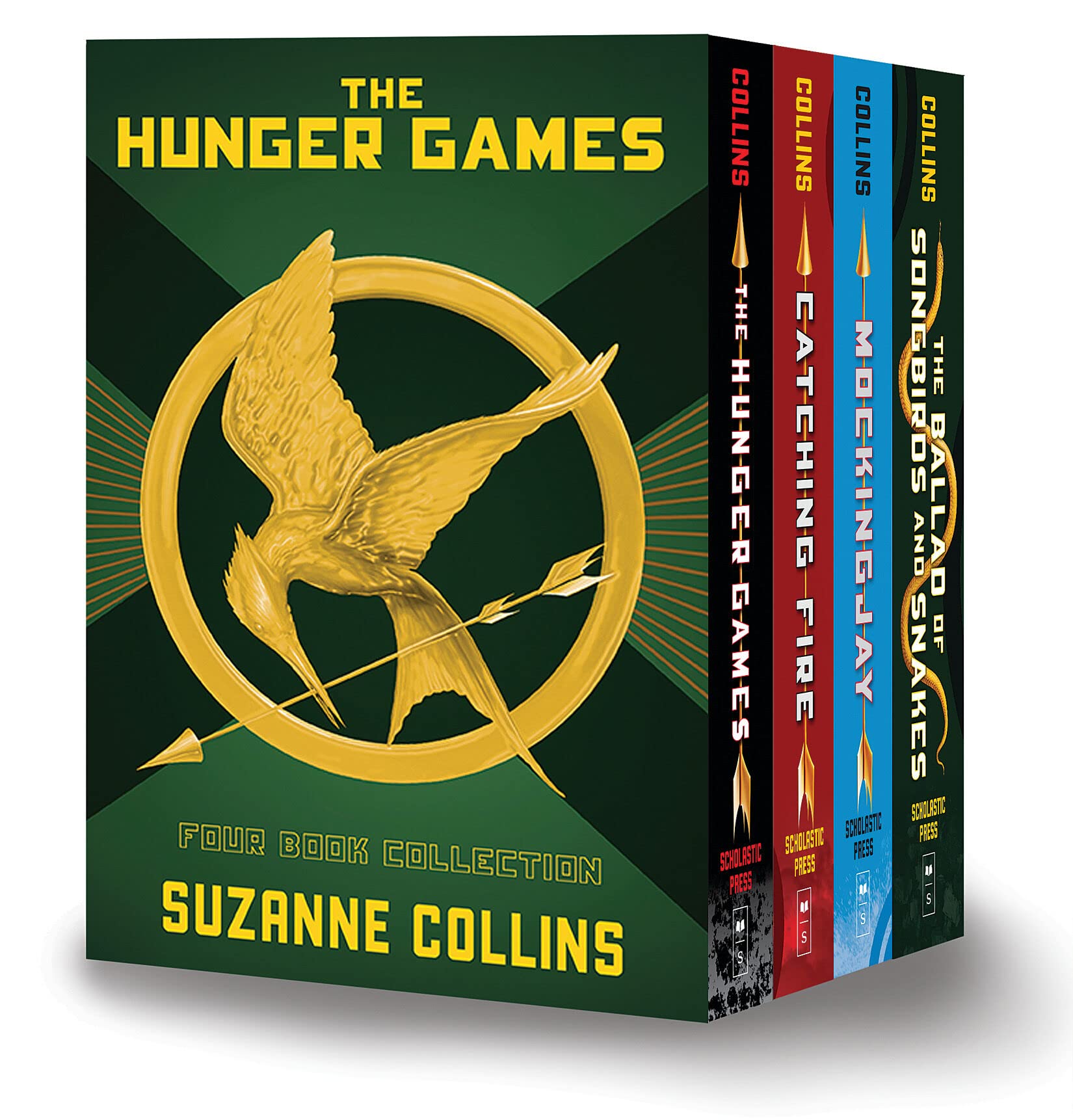 Hunger Games, 4 Vols.: The Hunger Games / Catching Fire / Mockingjay / The Ballad of Songbirds and Snakes Non-fiction