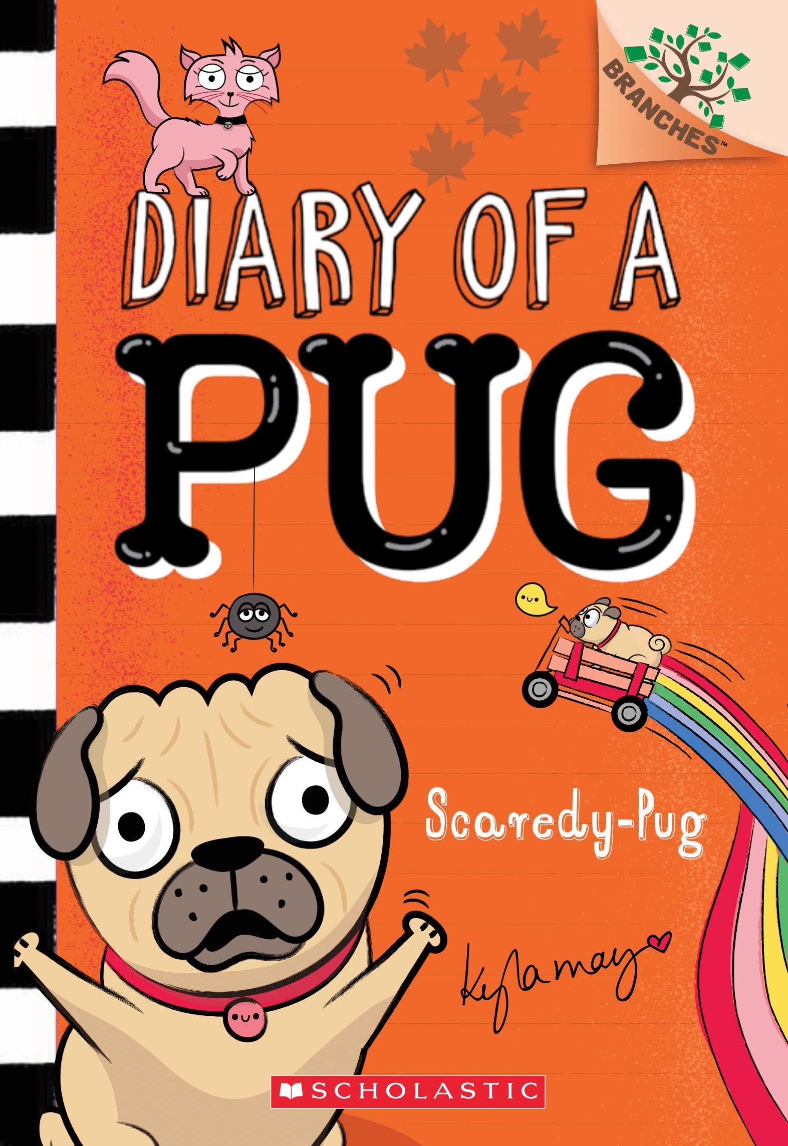 Scaredy-Pug: A Branches Book (Diary of a Pug #5) Manga