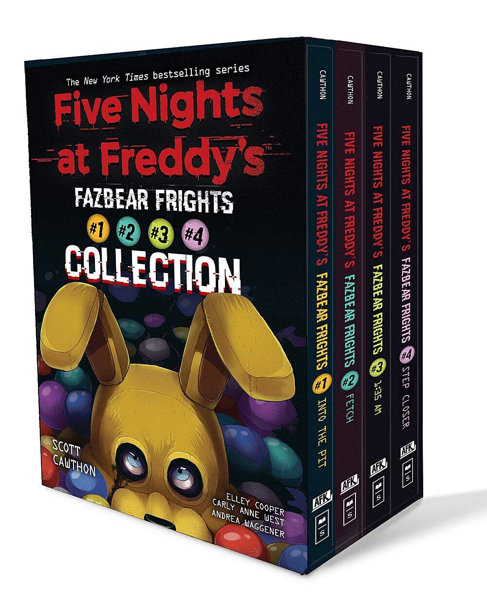 Fazbear Frights Four Book Box Set: An Afk Book Series (Five Nights at Freddy's, Band 3) Horror & Mystery