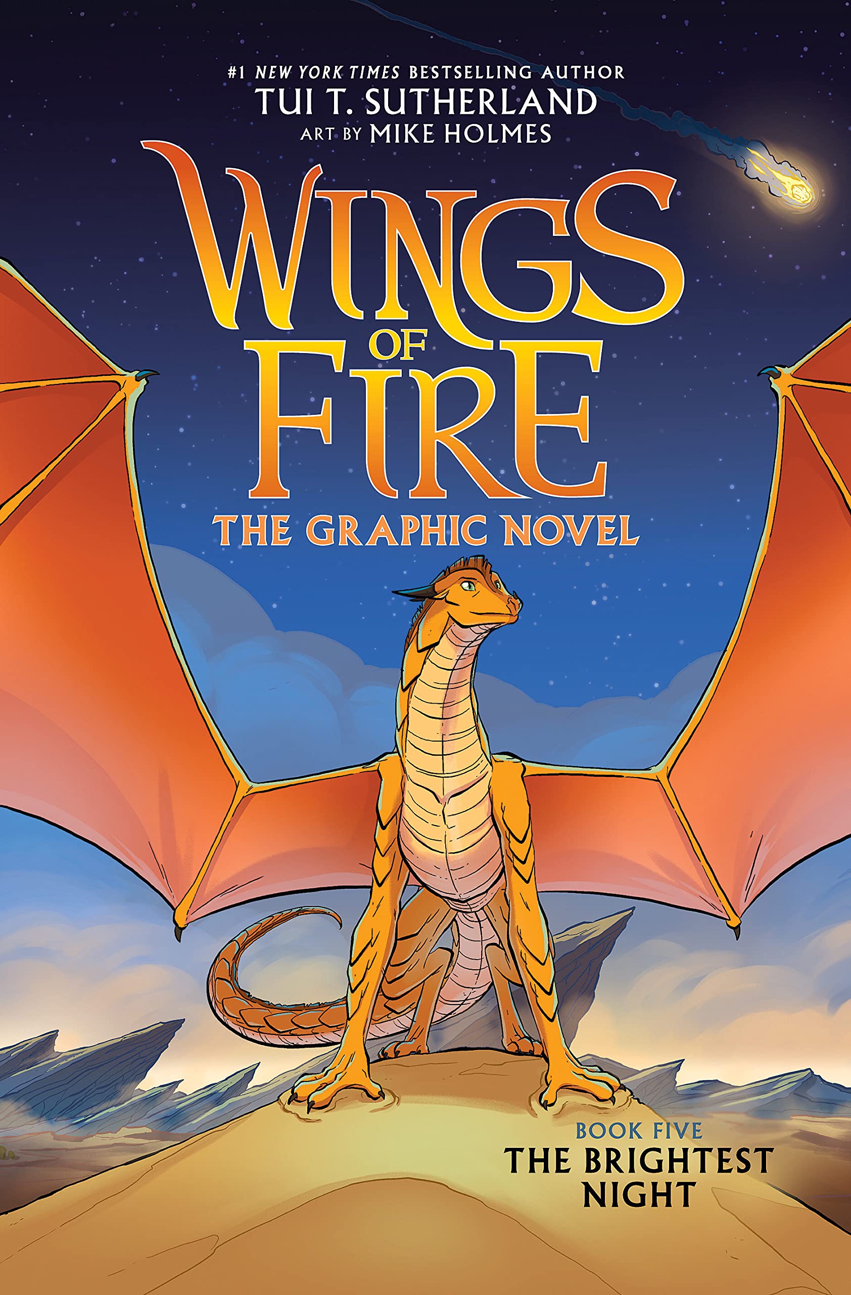 Wings of Fire 5: The Brightest Night (Wings of Fire Graphix) Manga