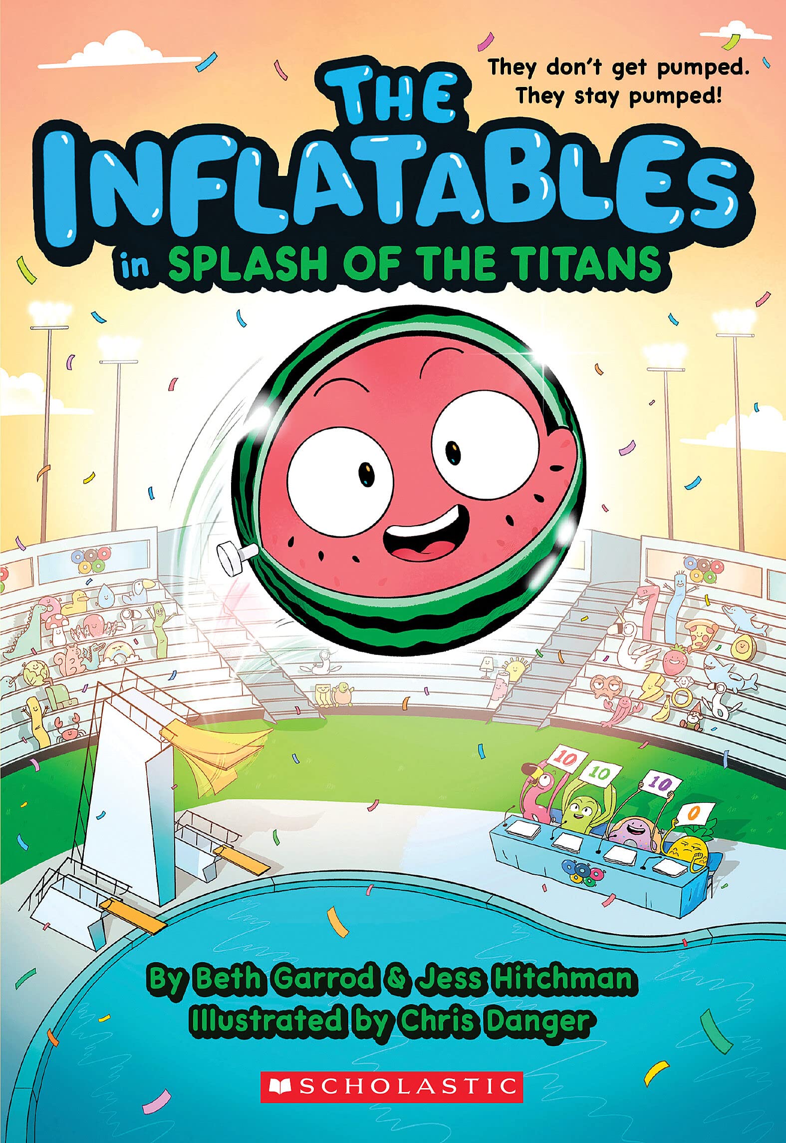The Inflatables in Splash of the Titans (The Inflatables, 4) Manga
