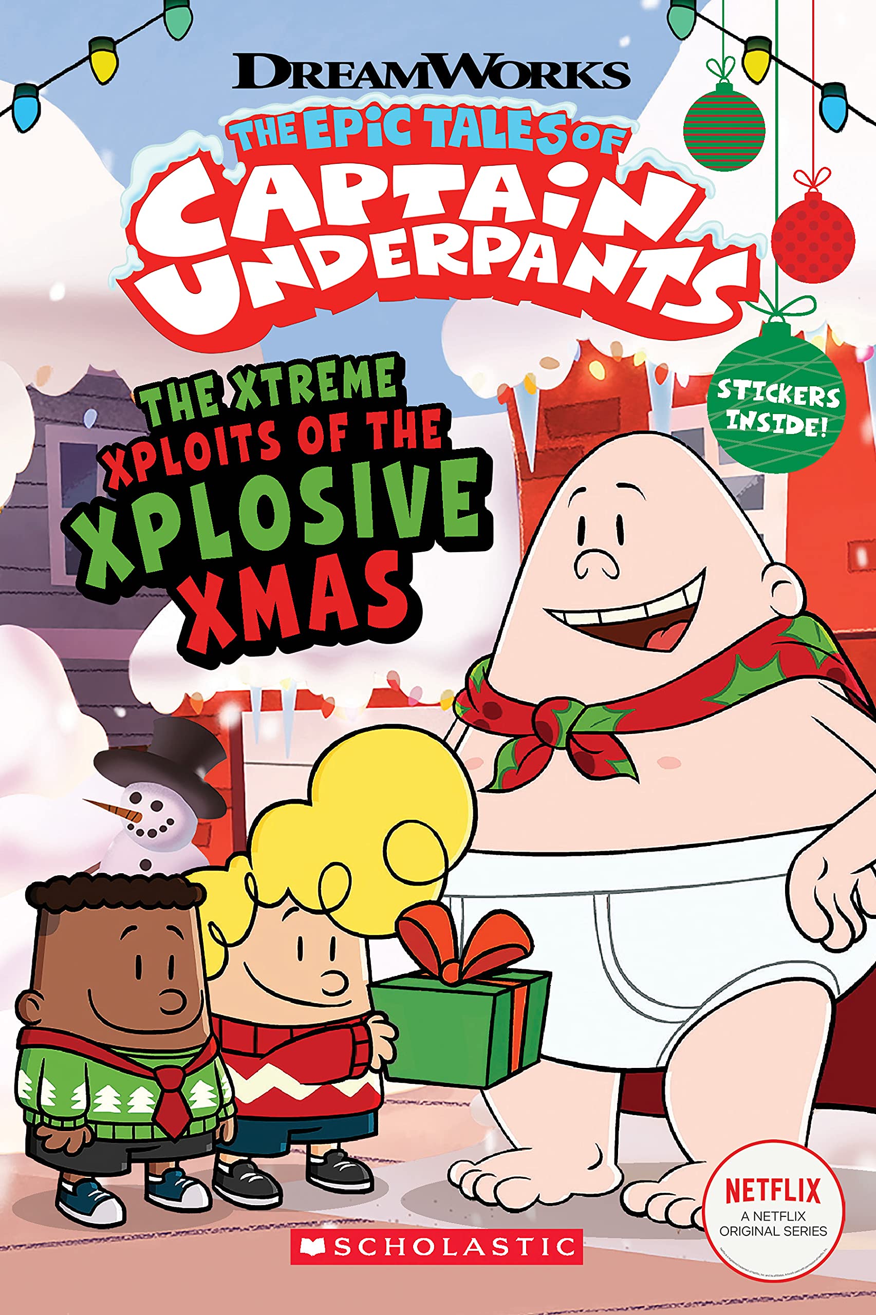 The Xtreme Xploits of the Xplosive Xmas (The Epic Tales of Captain Underpants) Manga