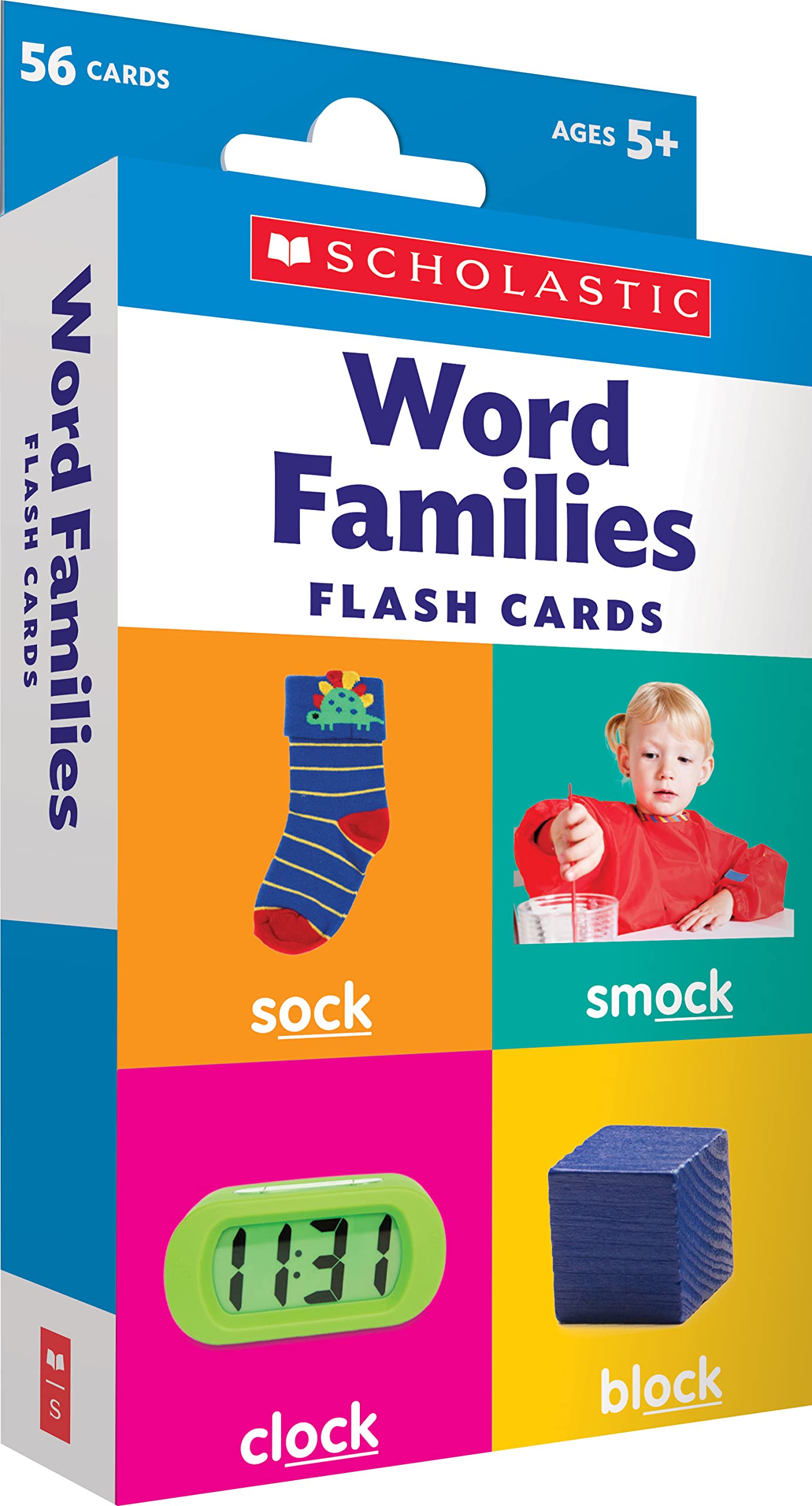 Word Families Flash Cards: Word Families (Scholastic Flash Cards) Education & Training