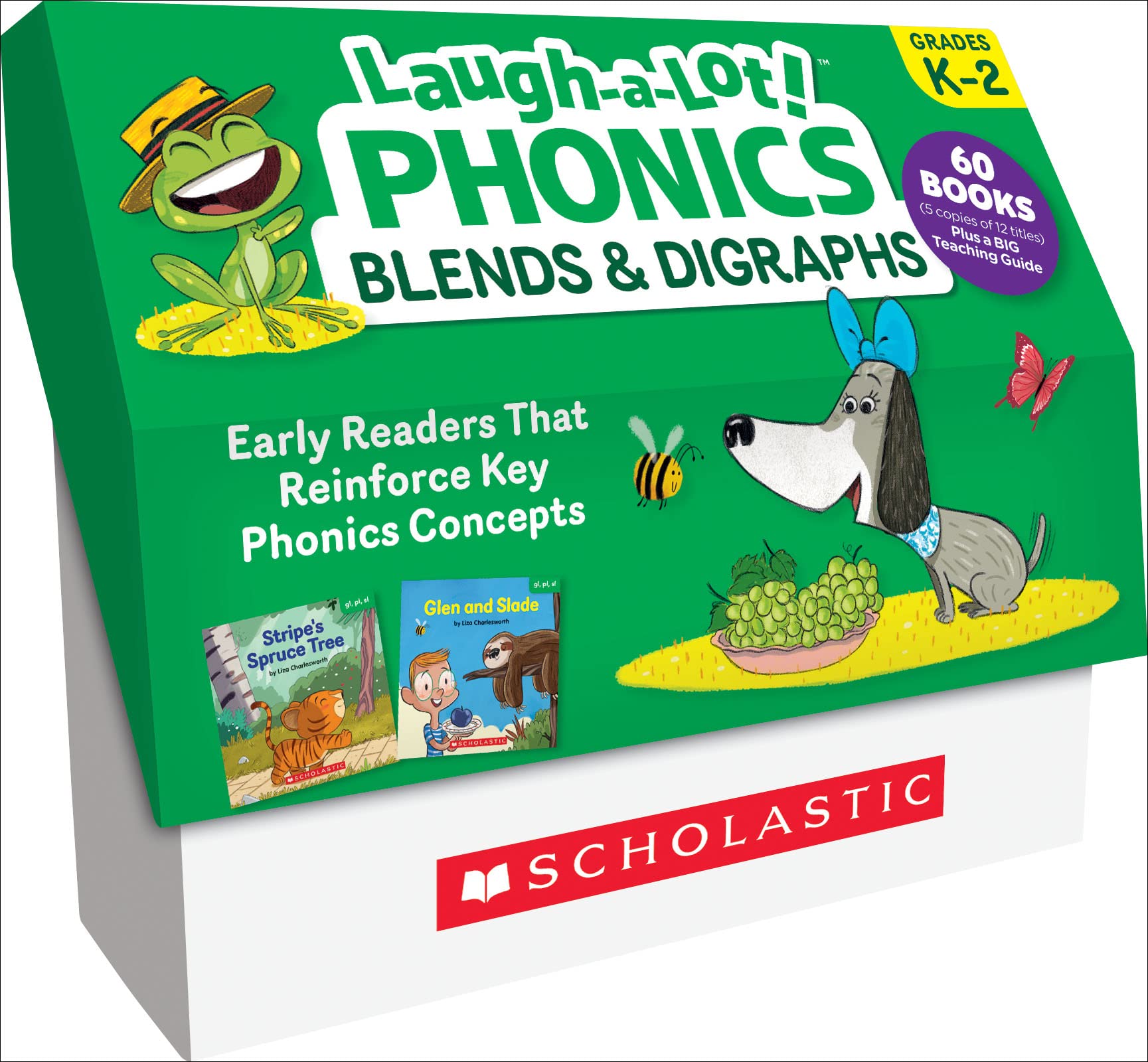 Laugh-A-Lot Phonics: Blends & Digraphs (Classroom Set): A Big Collection of Little Books That Teach Key Decoding Skills Self-help