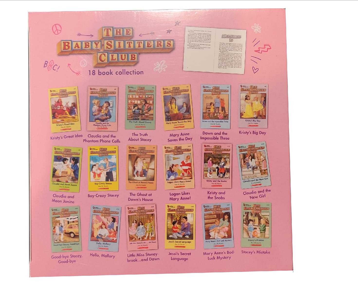 The Babysitters Club 18 Book Collection Books