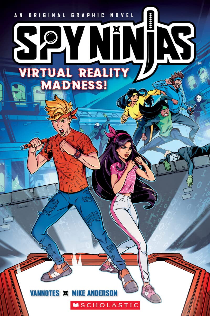 Spy Ninjas Official Graphic Novel: Virtual Reality Madness! Manga
