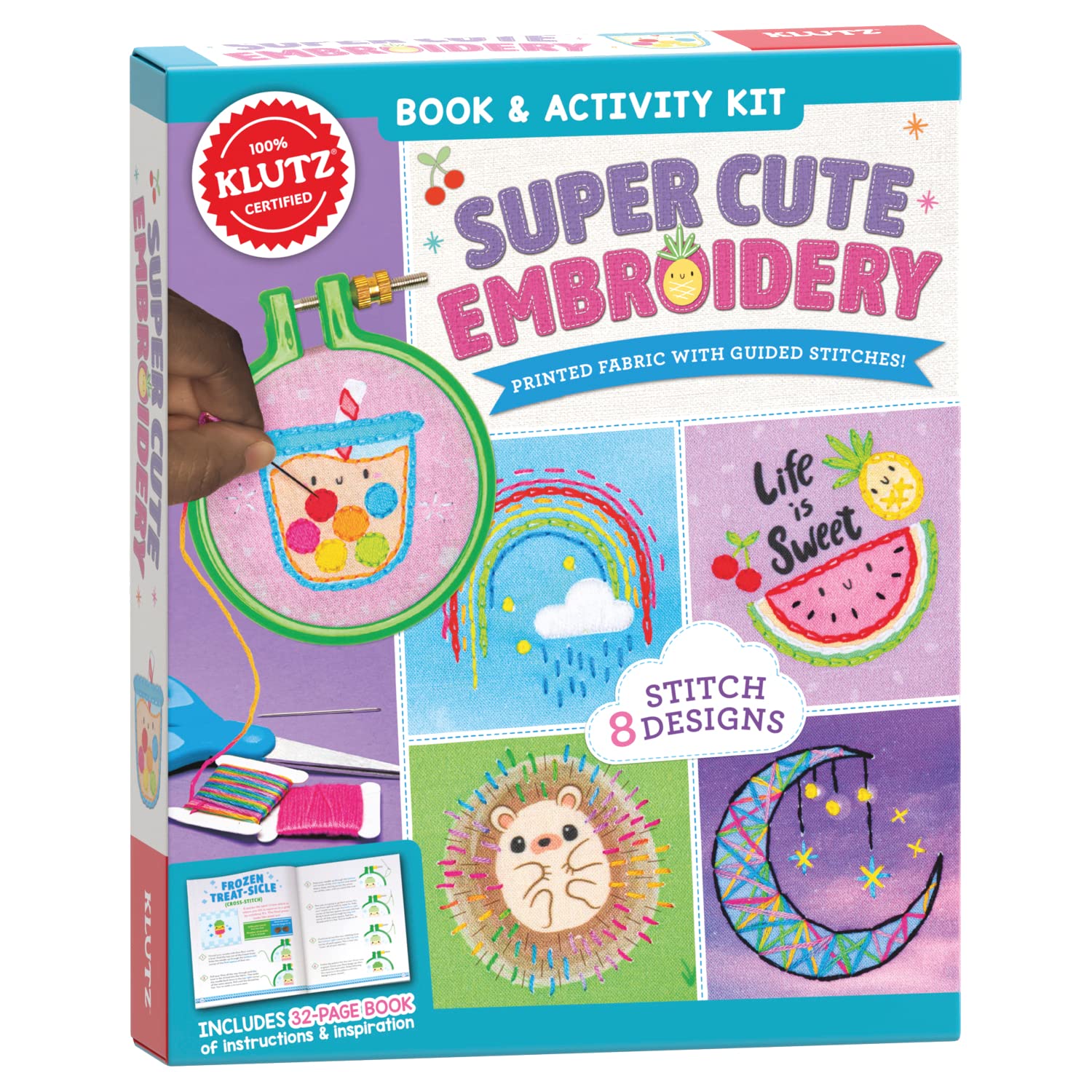Super Cute Embroidery (Klutz) Hobbies & Crafts