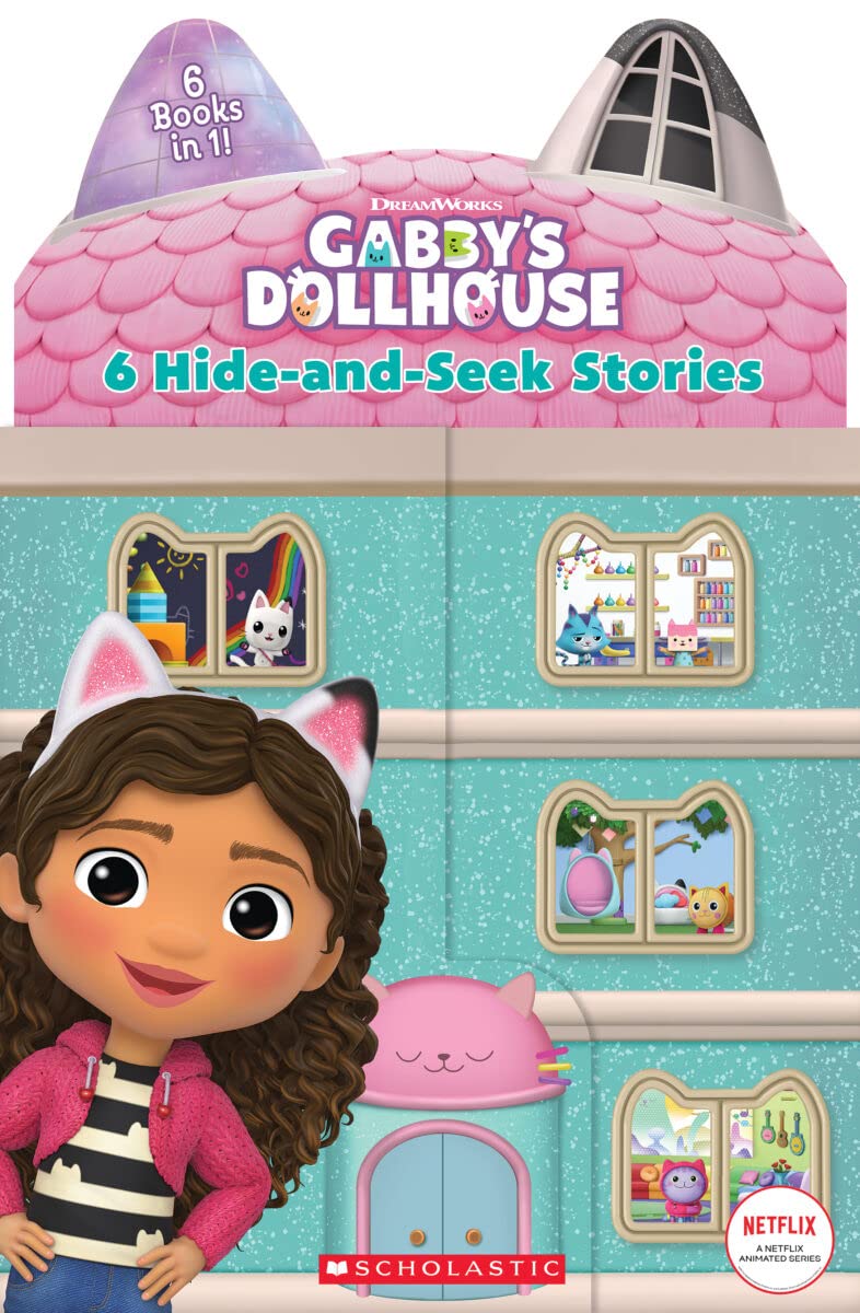 6 Hide-And-Seek Stories (Gabby's Dollhouse Novelty Book) Non-fiction