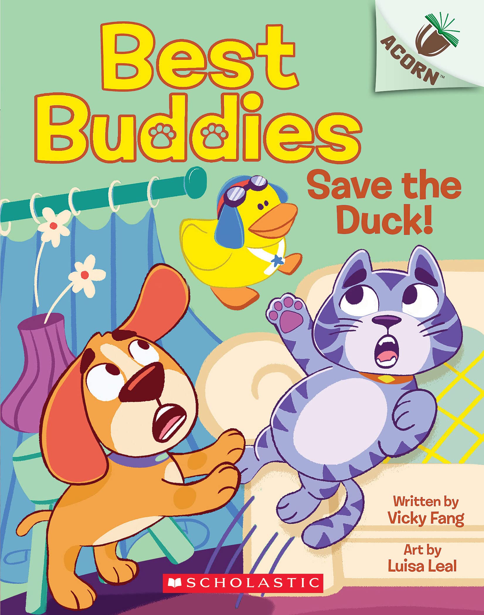 Save the Duck!: An Acorn Book (Best Buddies: Acorn, Grade 1, 2) Novels & Short Stories