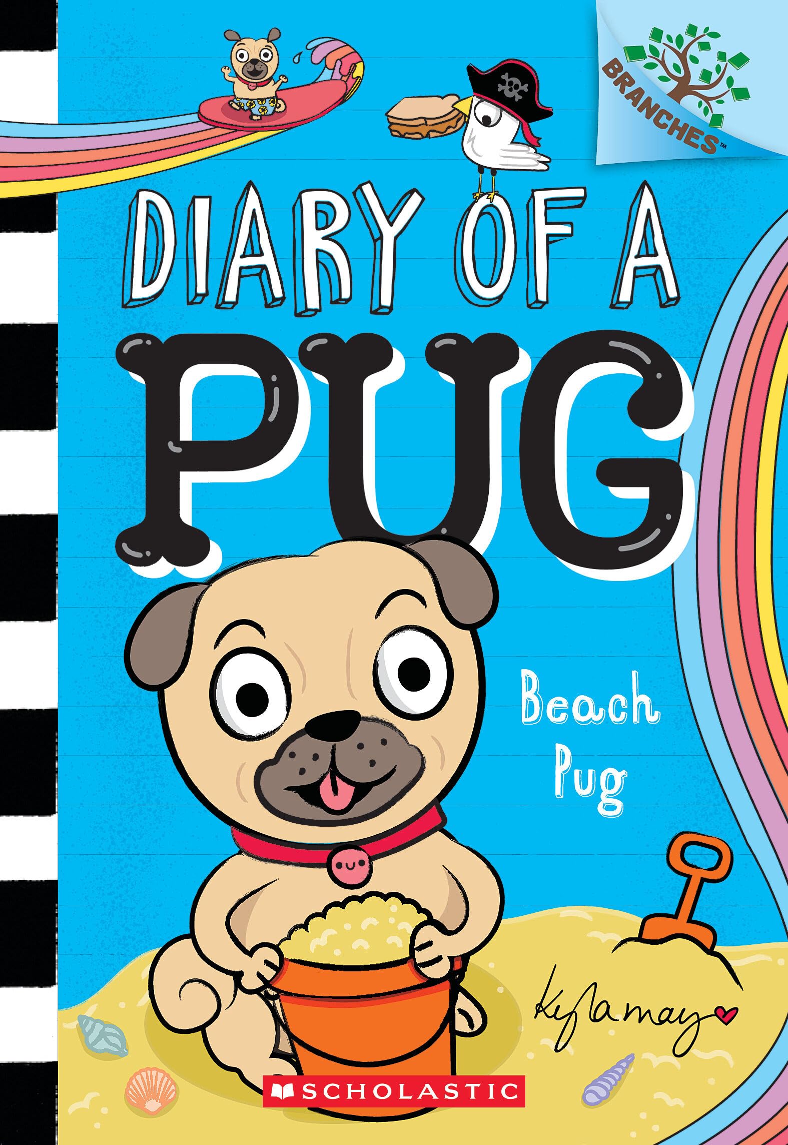 Beach Pug: Beach Pug: a Branches Book (Diary of a Pug; Scholastic Branches, 10, Band 10) Manga