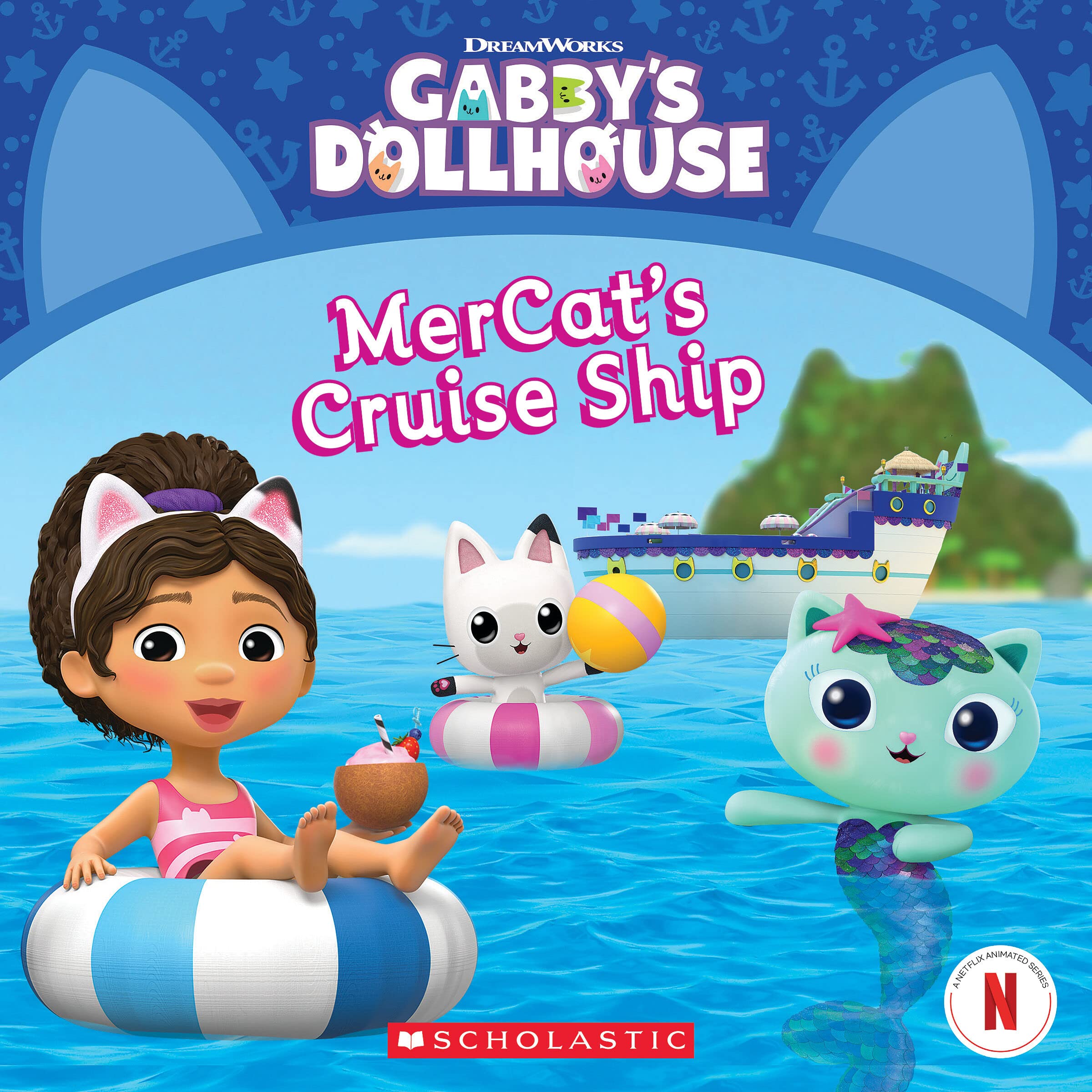 Mercat's Cruise Ship (Gabby's Dollhouse) Novels & Short Stories