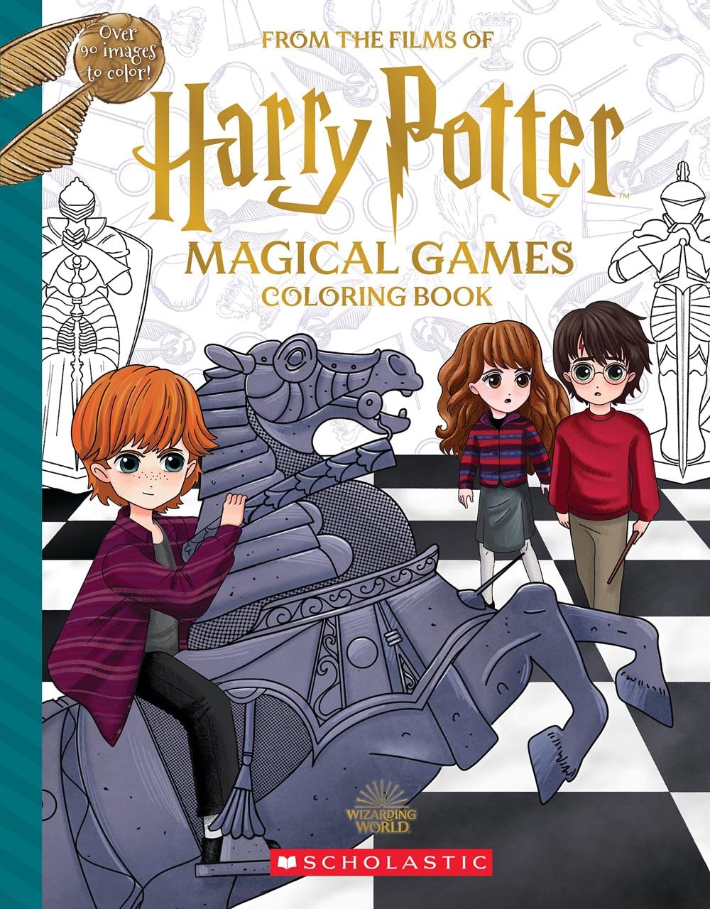 Magical Games Coloring Book (Harry Potter) Non-fiction