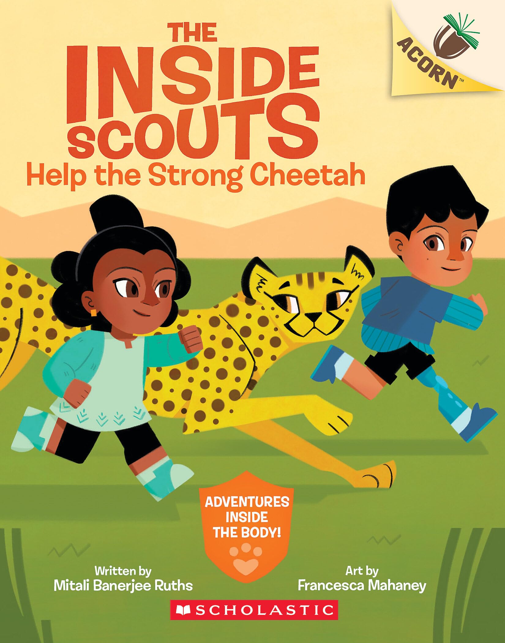 The Inside Scouts 3: Help the Strong Cheetah: an Acorn Book (Inside Scouts: Scholastic Acorn, 3) Manga
