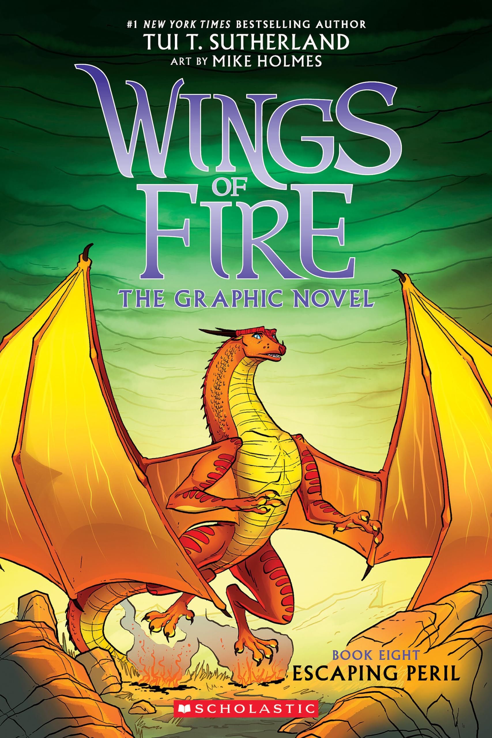 Wings of Fire 8: Escaping Peril Manga