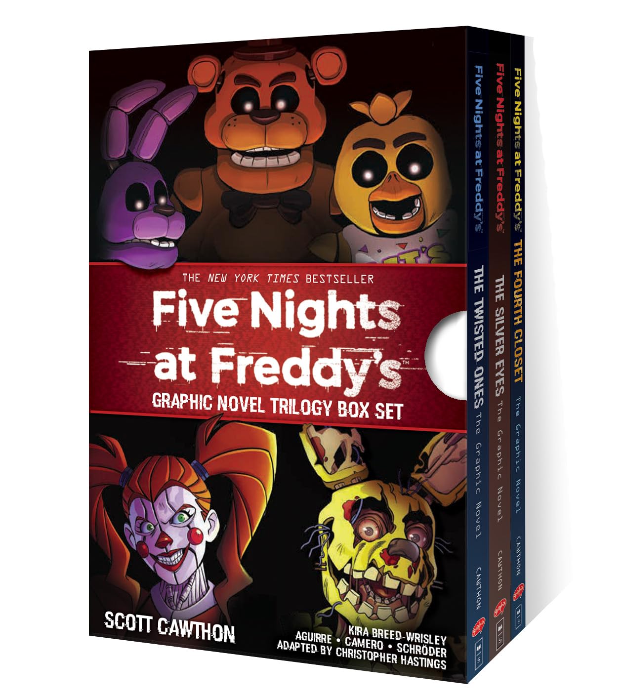 Five Nights at Freddy's Graphic Novel Trilogy Box Set Horror & Mystery