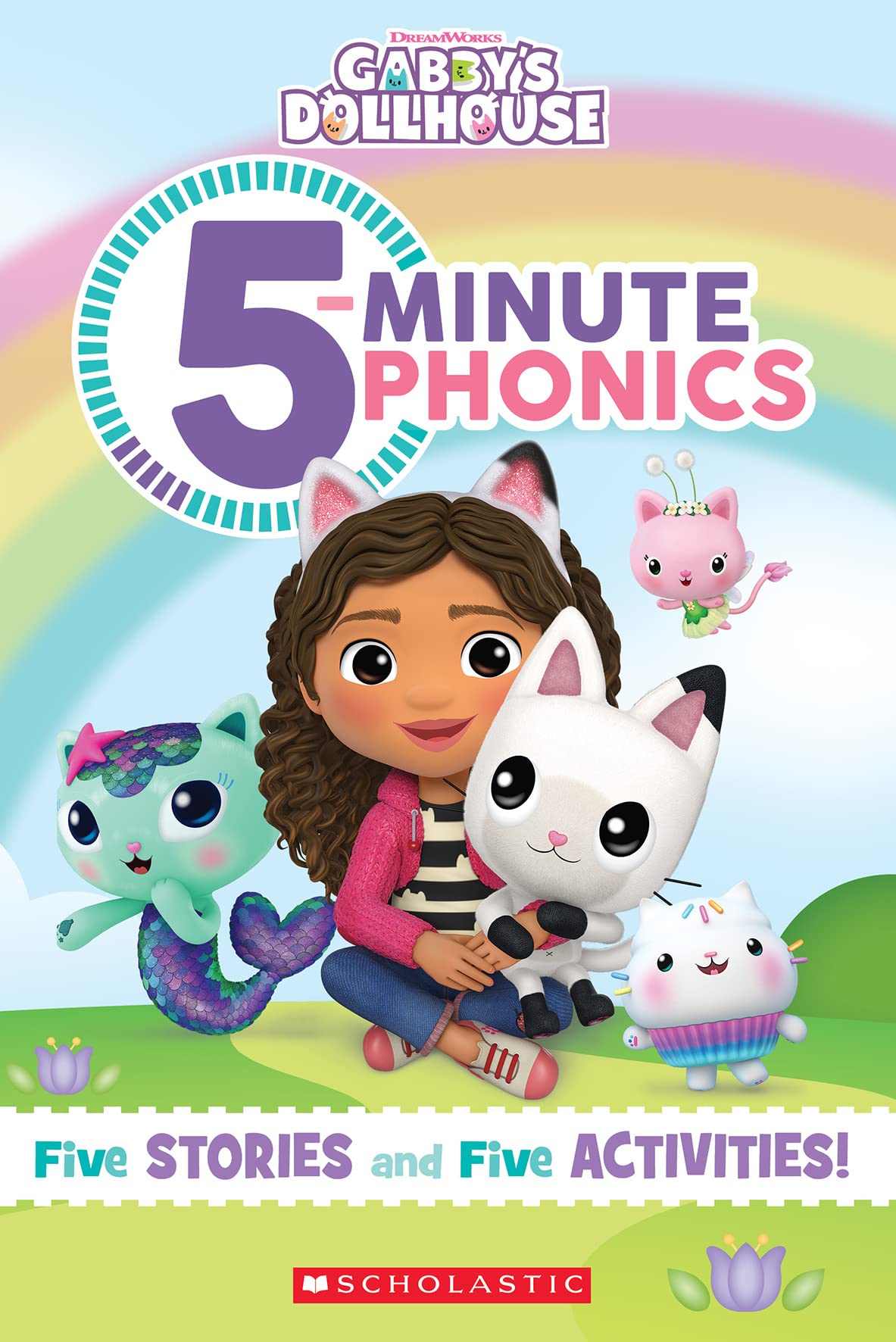 5-Minute Phonics (Gabby's Dollhouse) book