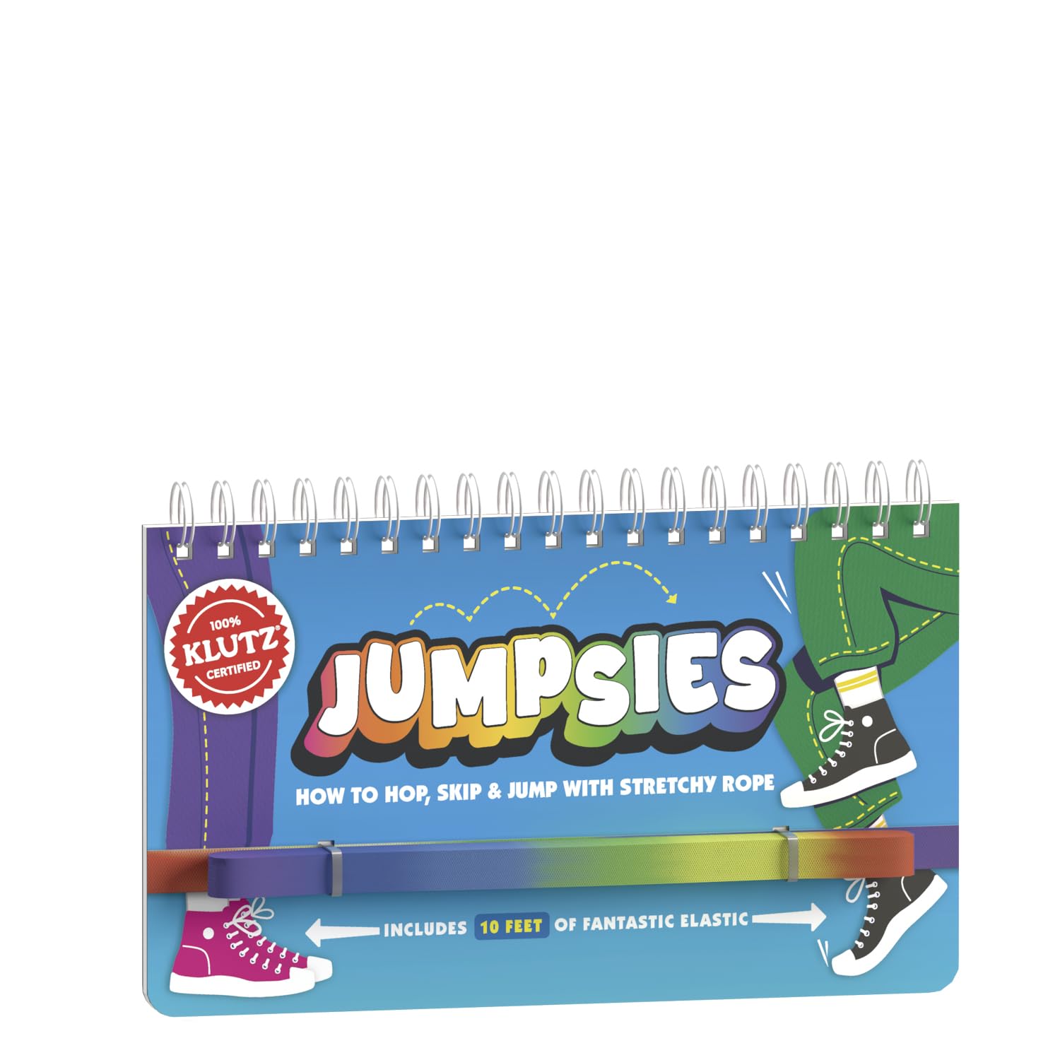Jumpsies: How to Hop, Skip & Jump with Stretchy Rope (Klutz) Leisure & Fun