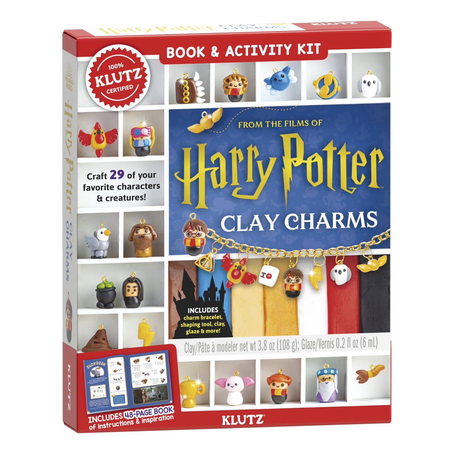 Harry Potter Clay Charms Hobbies & Crafts