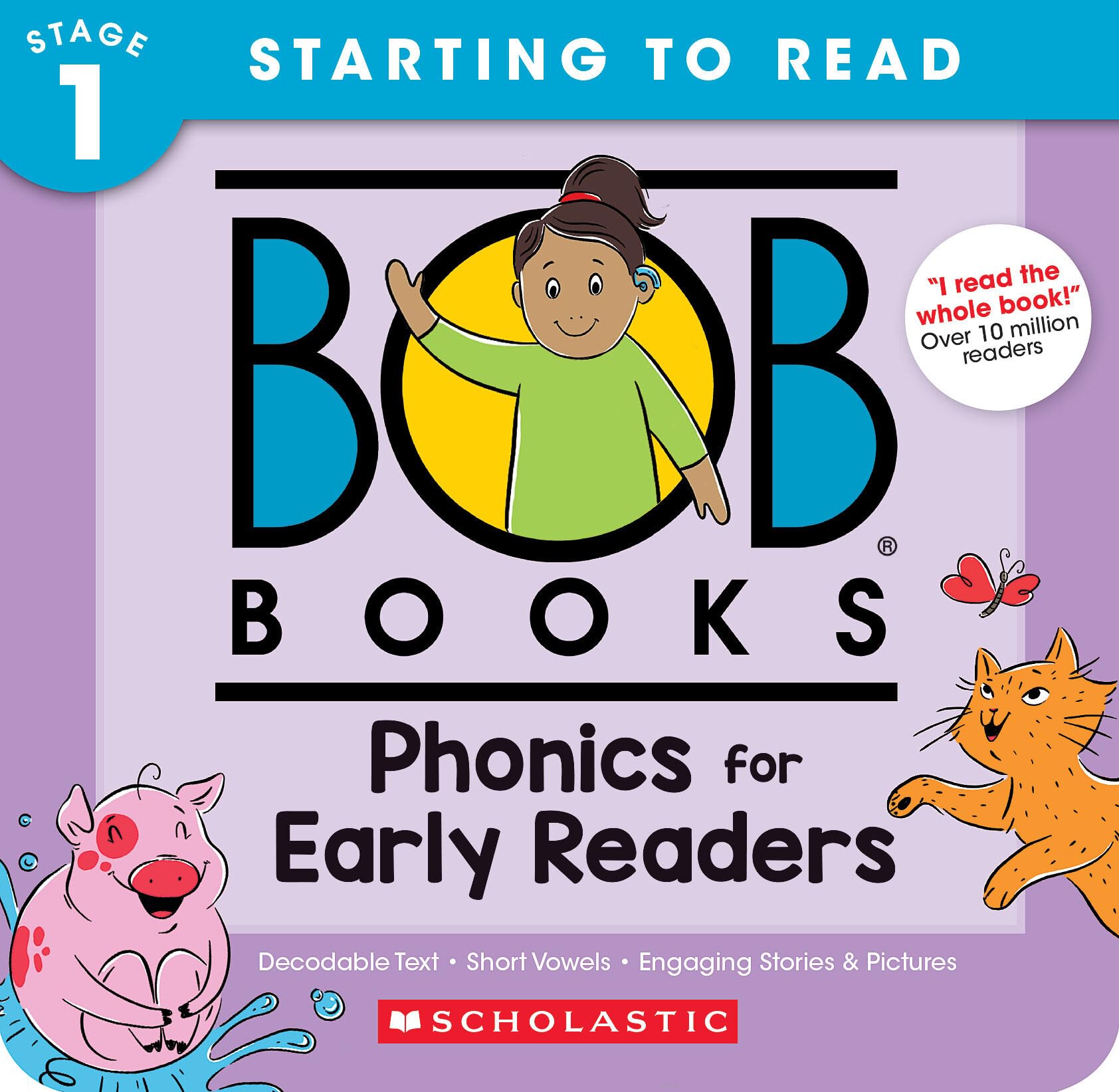 Bob Books - Phonics for Beginning Readers: Phonics, Ages 4 and Up, Kindergarten Stage 1; Starting to Read Non-fiction