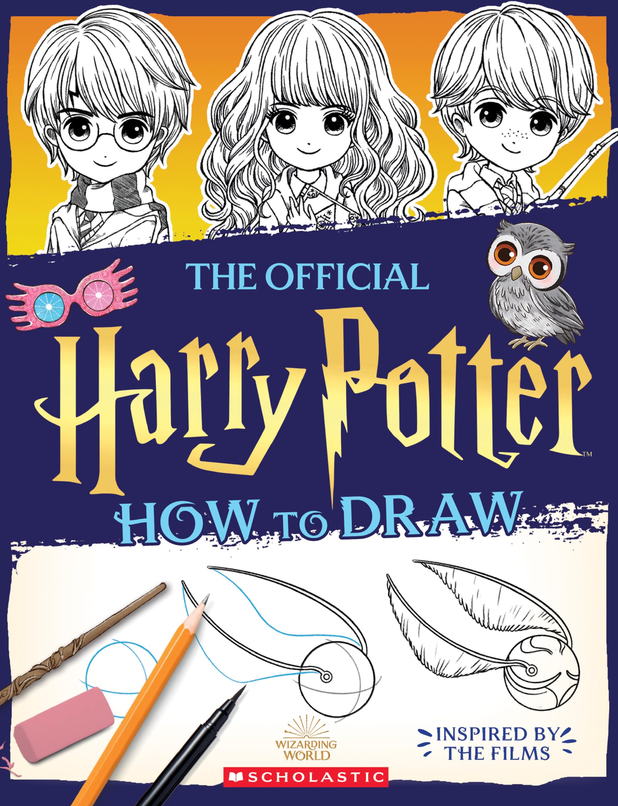 The Official Harry Potter How to Draw | The Perfect Stocking Stuffer! book