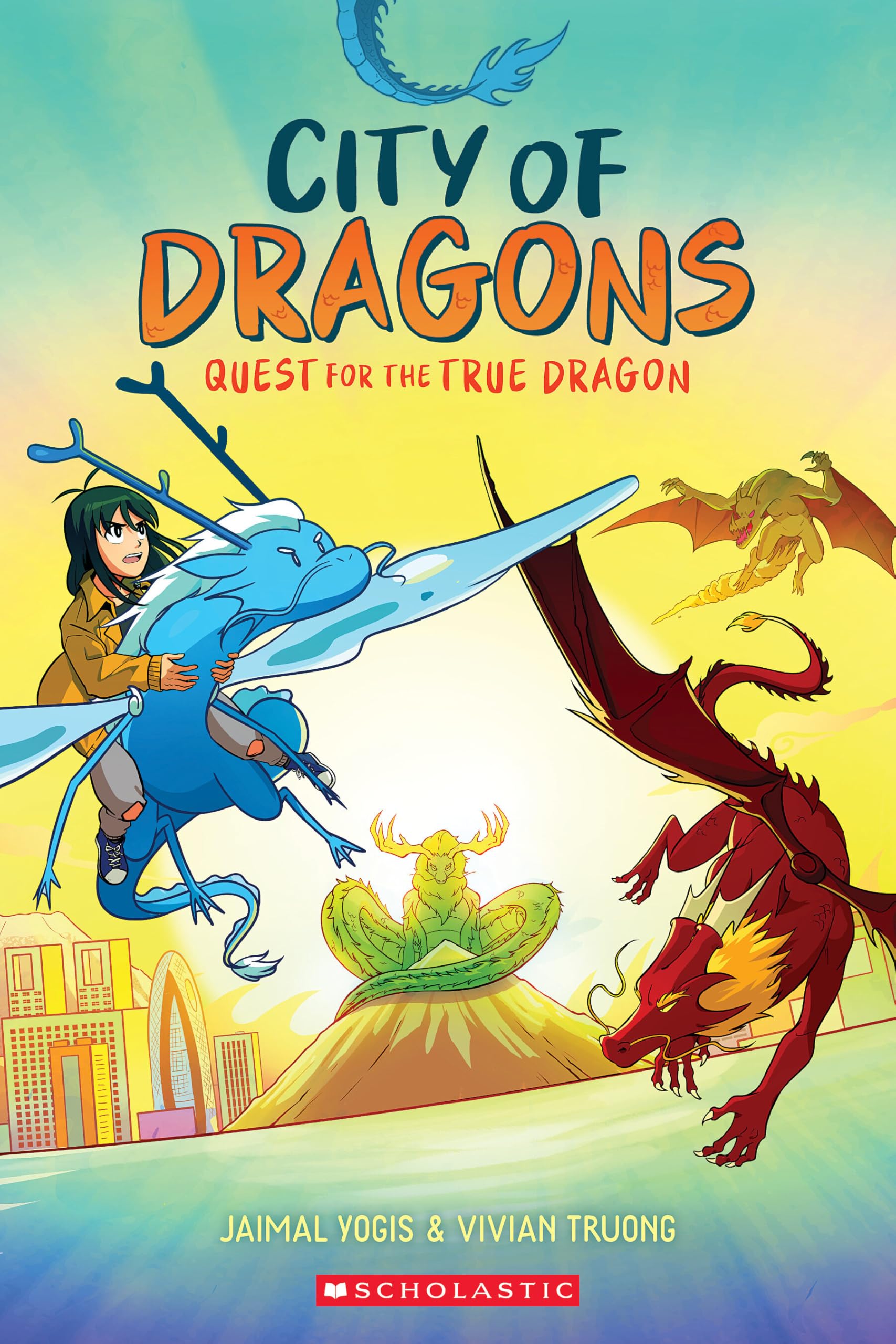 Quest for the True Dragon: A Graphic Novel (City of Dragons #3) Manga