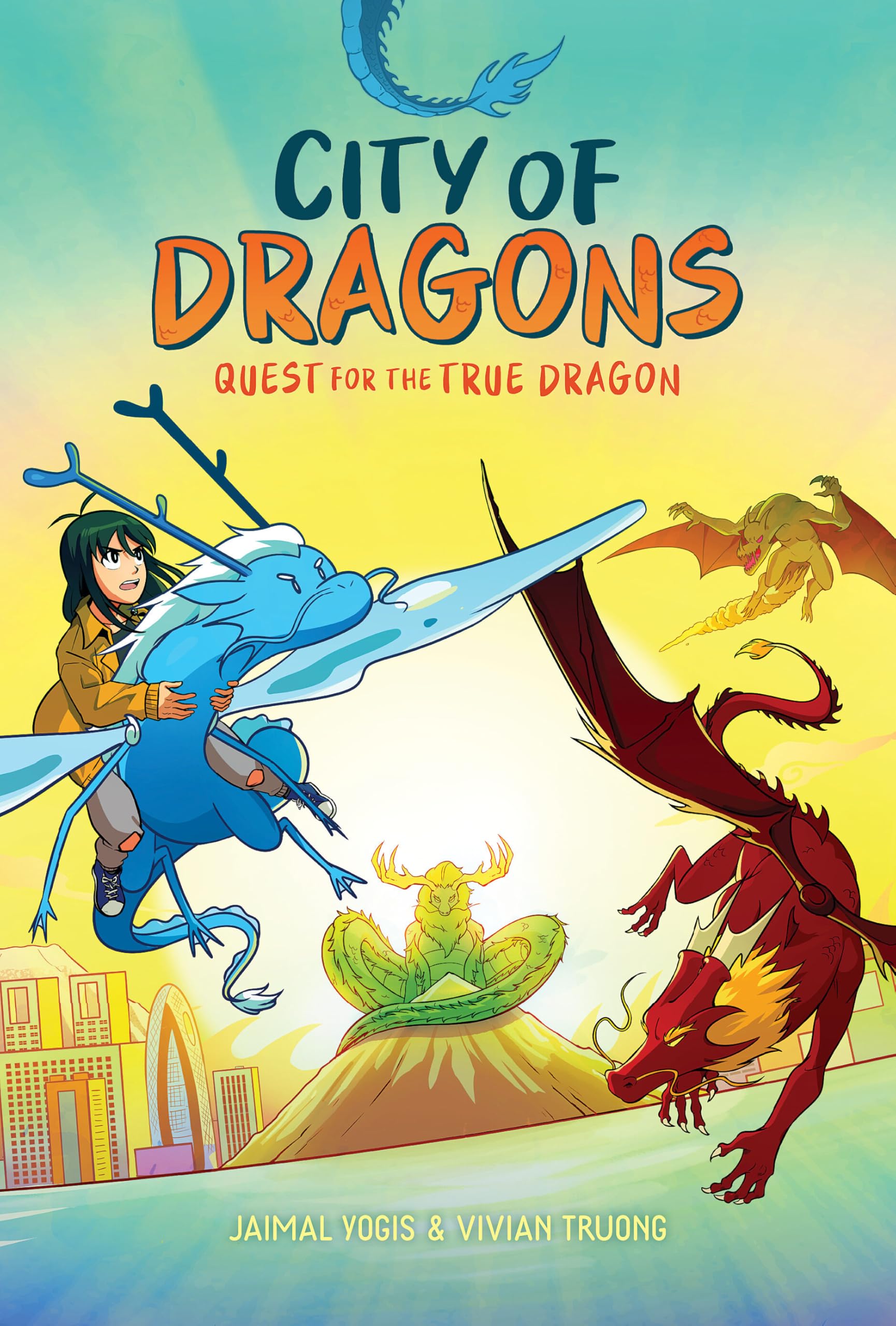 Quest for the True Dragon: A Graphic Novel (City of Dragons #3) Manga