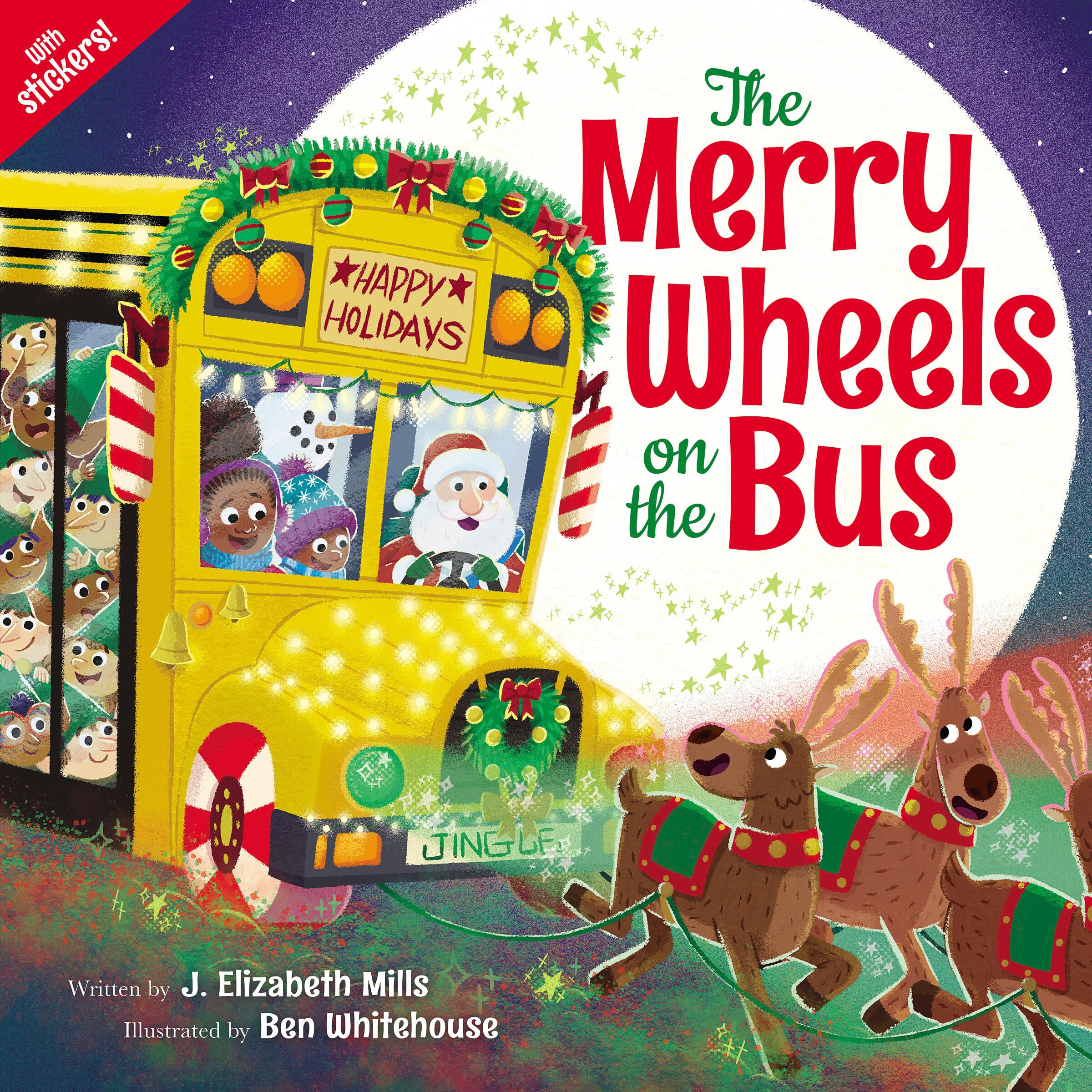 The Merry Wheels on the Bus (Holiday Wheels on the Bus Book) Non-fiction