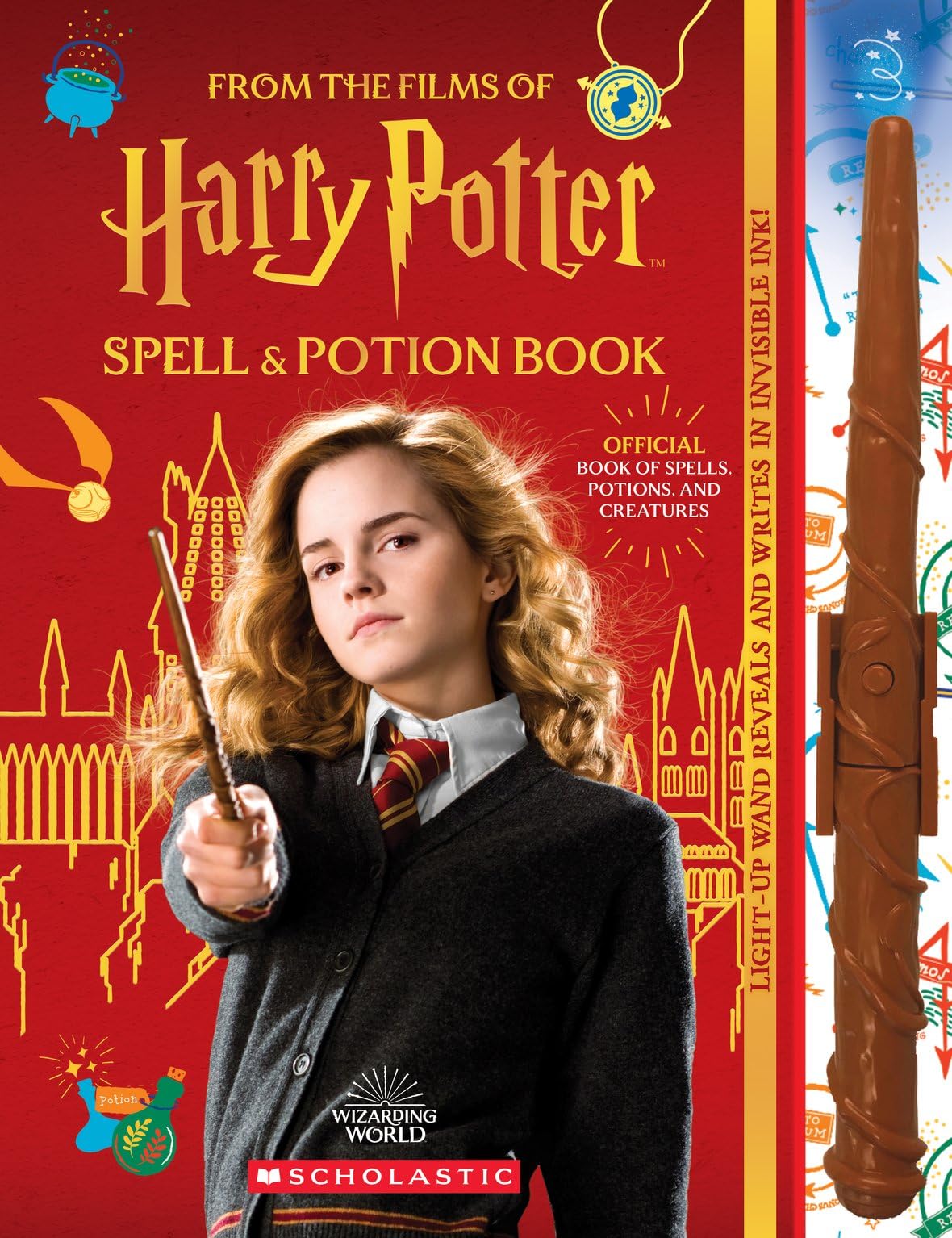 Harry Potter Spell and Potion Book: Official Book of Spells, Potions, and Creatures Non-fiction