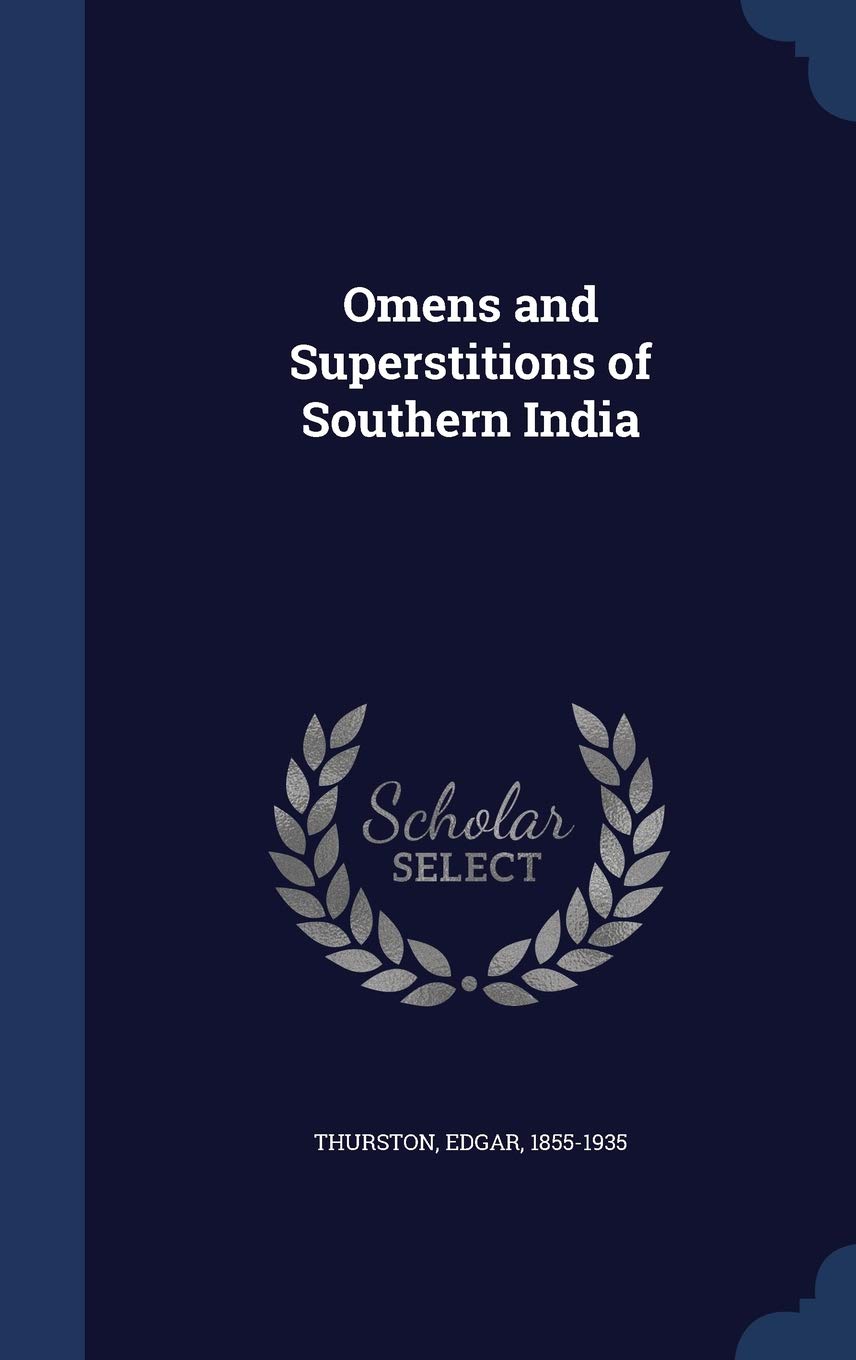 Omens and Superstitions of Southern India Books
