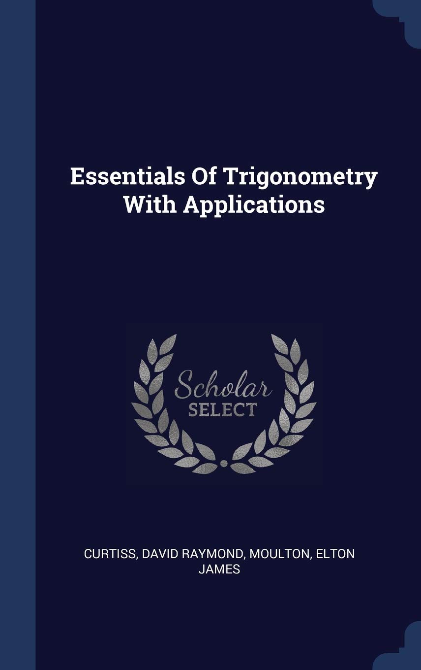 Product Image: Essentials Of Trigonometry With Applications
