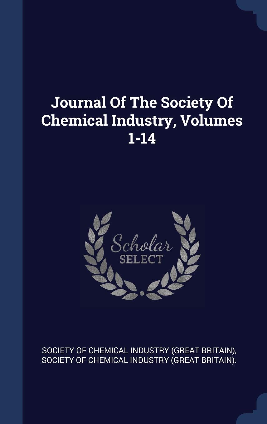 Journal of the Society of Chemical Industry, Volumes 1-14 Law