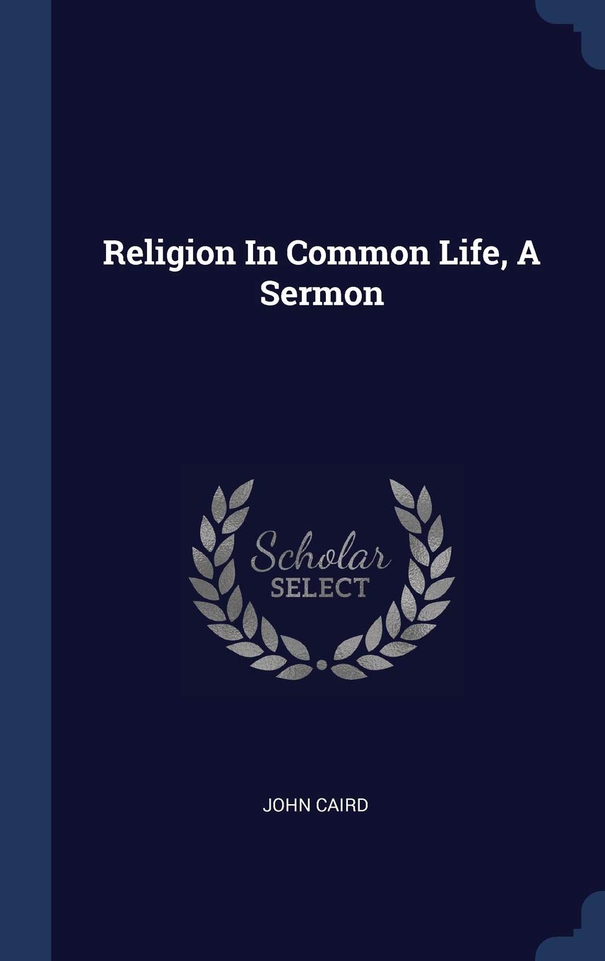 Product Image: Religion In Common Life, A Sermon
