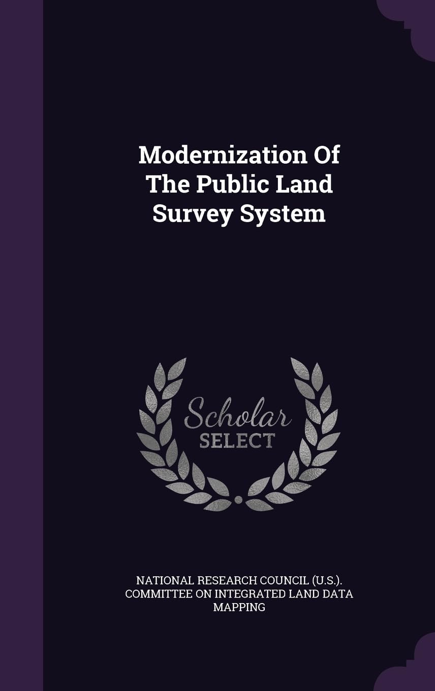 Product Image: Modernization Of The Public Land Survey System