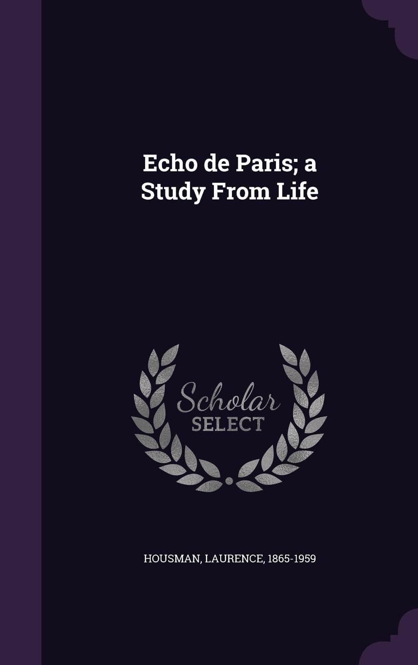 Product Image: Echo de Paris; a Study From Life