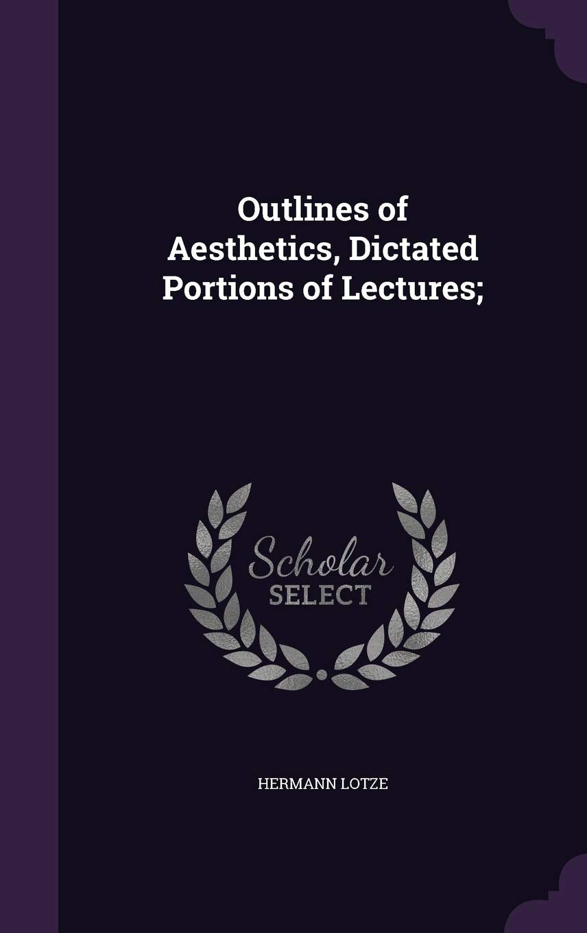 Outlines of Aesthetics, Dictated Portions of Lectures; Law