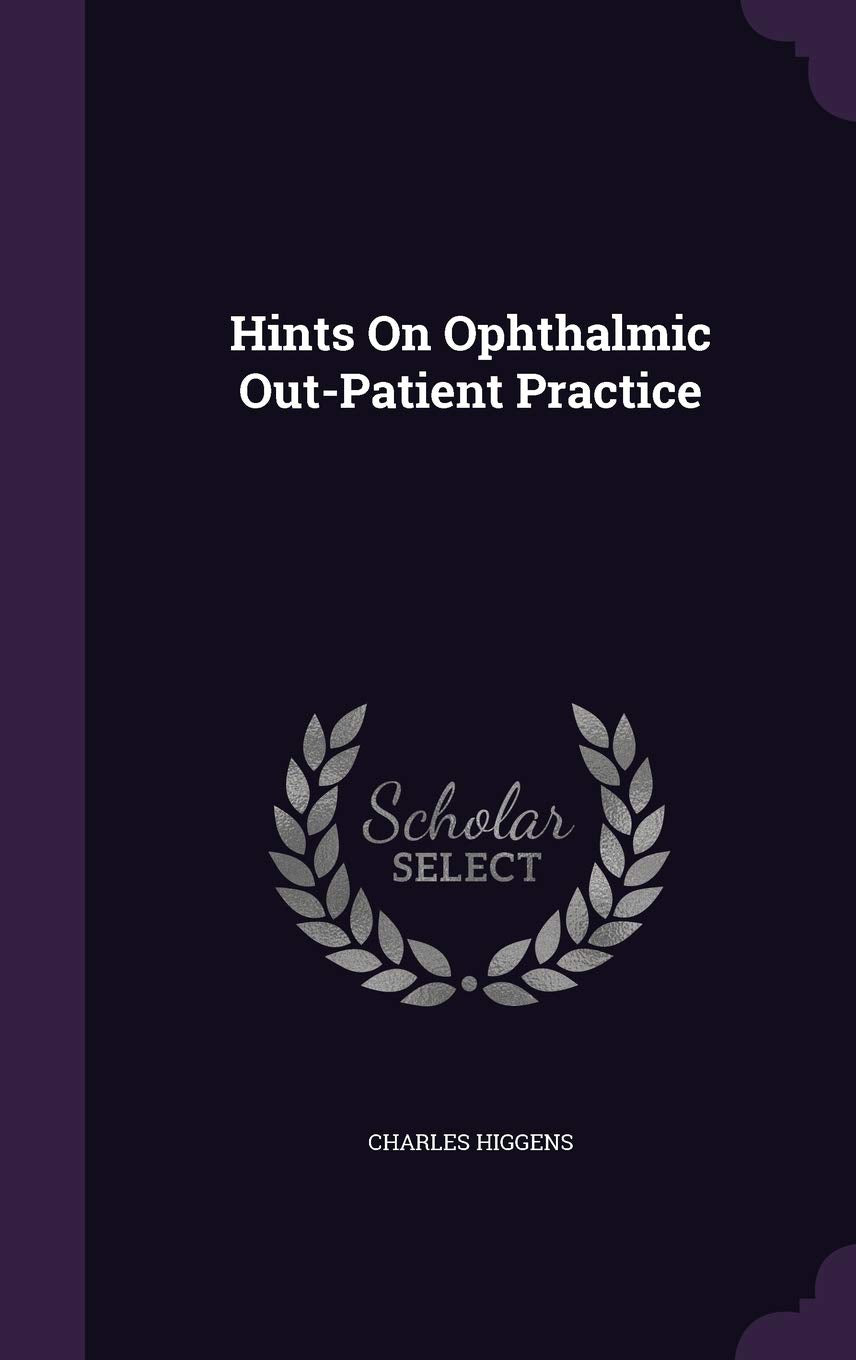 Product Image: Hints on Ophthalmic Out-Patient Practice