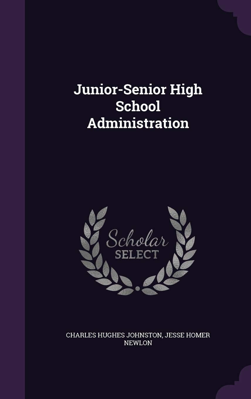 Product Image: Junior-Senior High School Administration
