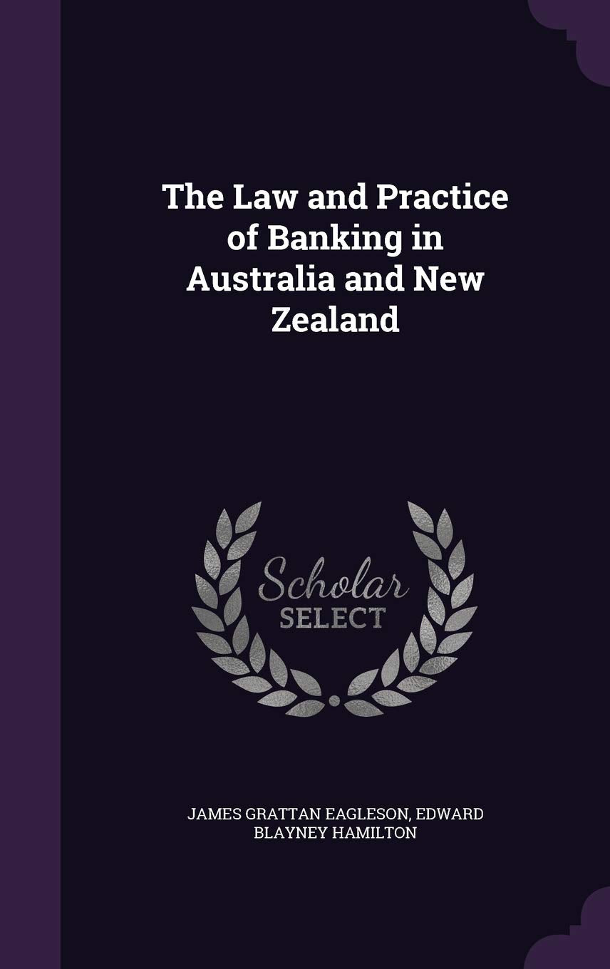 The Law and Practice of Banking in Australia and New Zealand Politics & History