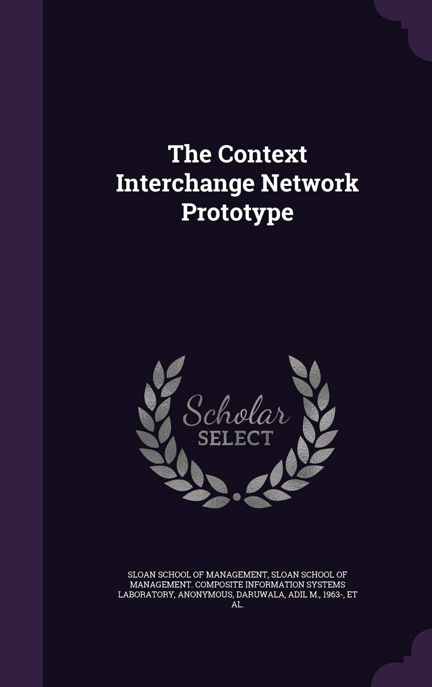 Product Image: The Context Interchange Network Prototype