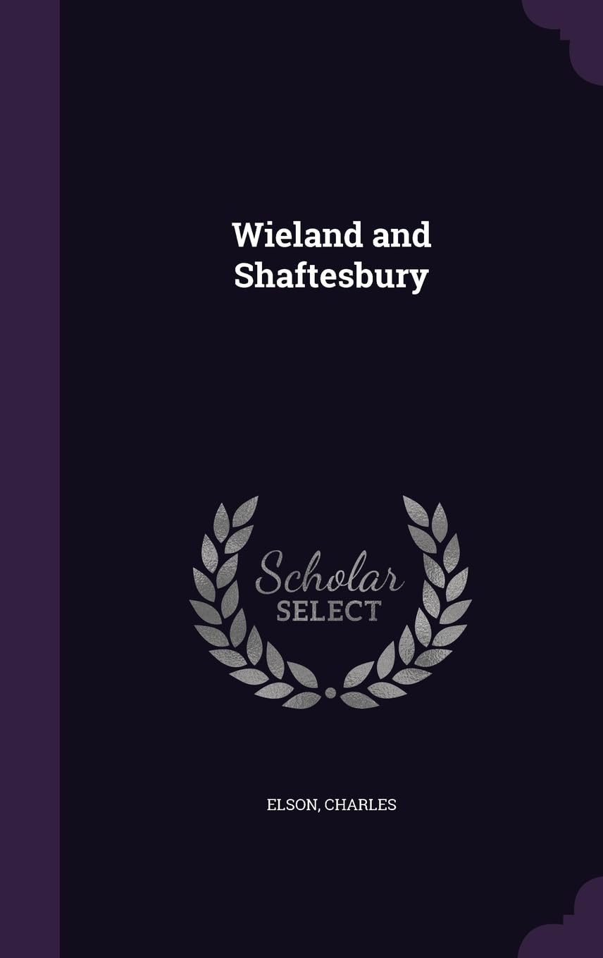 Wieland and Shaftesbury Contemporary literature