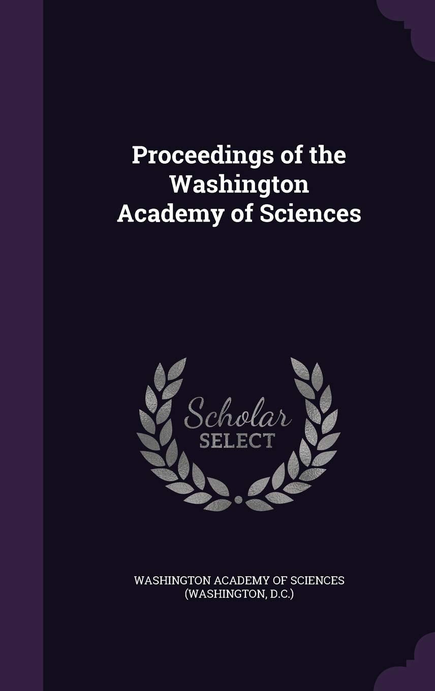 Proceedings of the Washington Academy of Sciences Politics & History