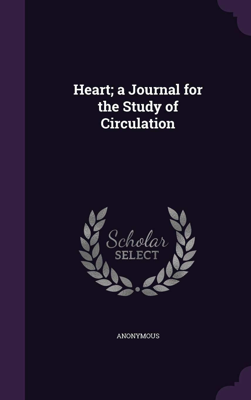 Product Image: Heart; a Journal for the Study of Circulation