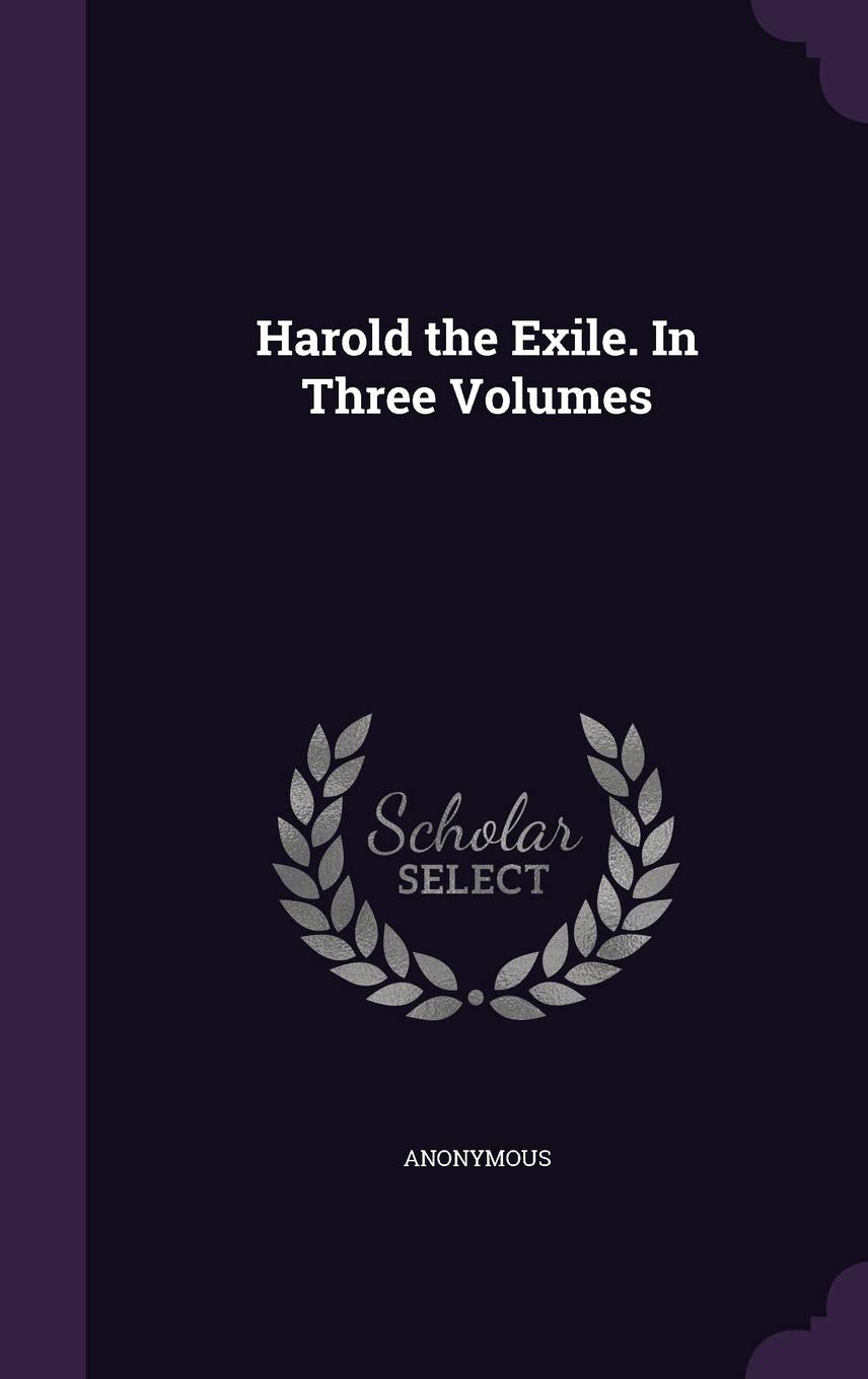 Product Image: Harold the Exile. In Three Volumes