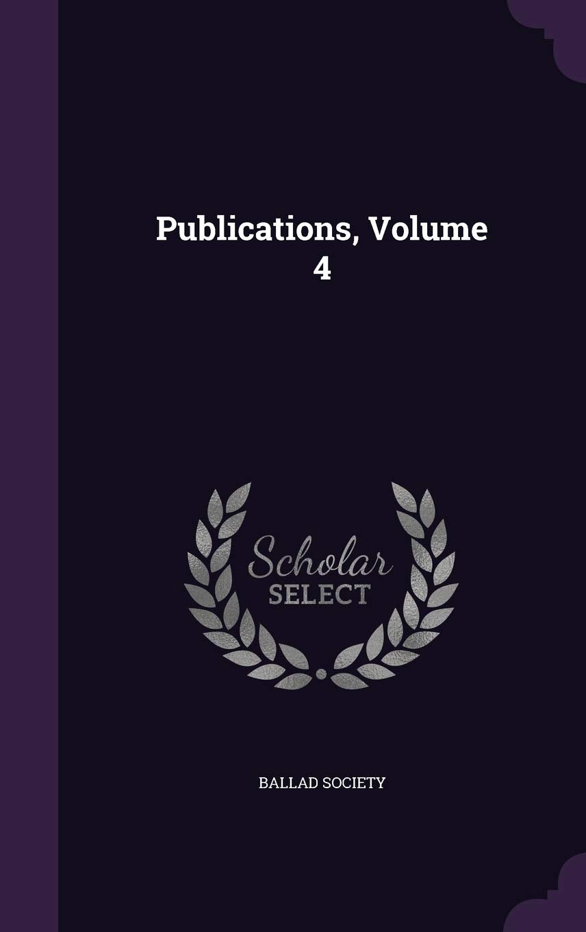 Product Image: Publications, Volume 4