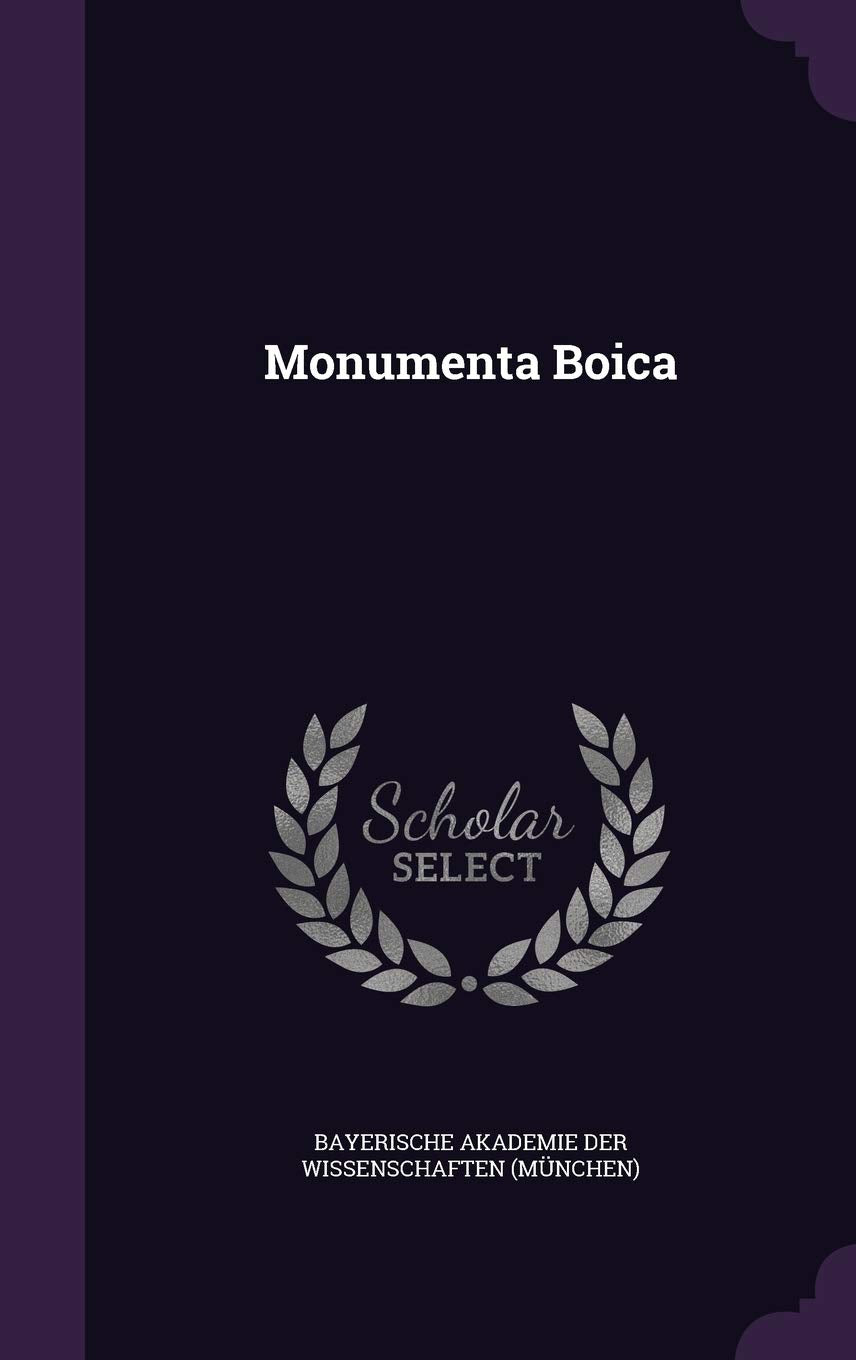 Monumenta Boica Politics & History