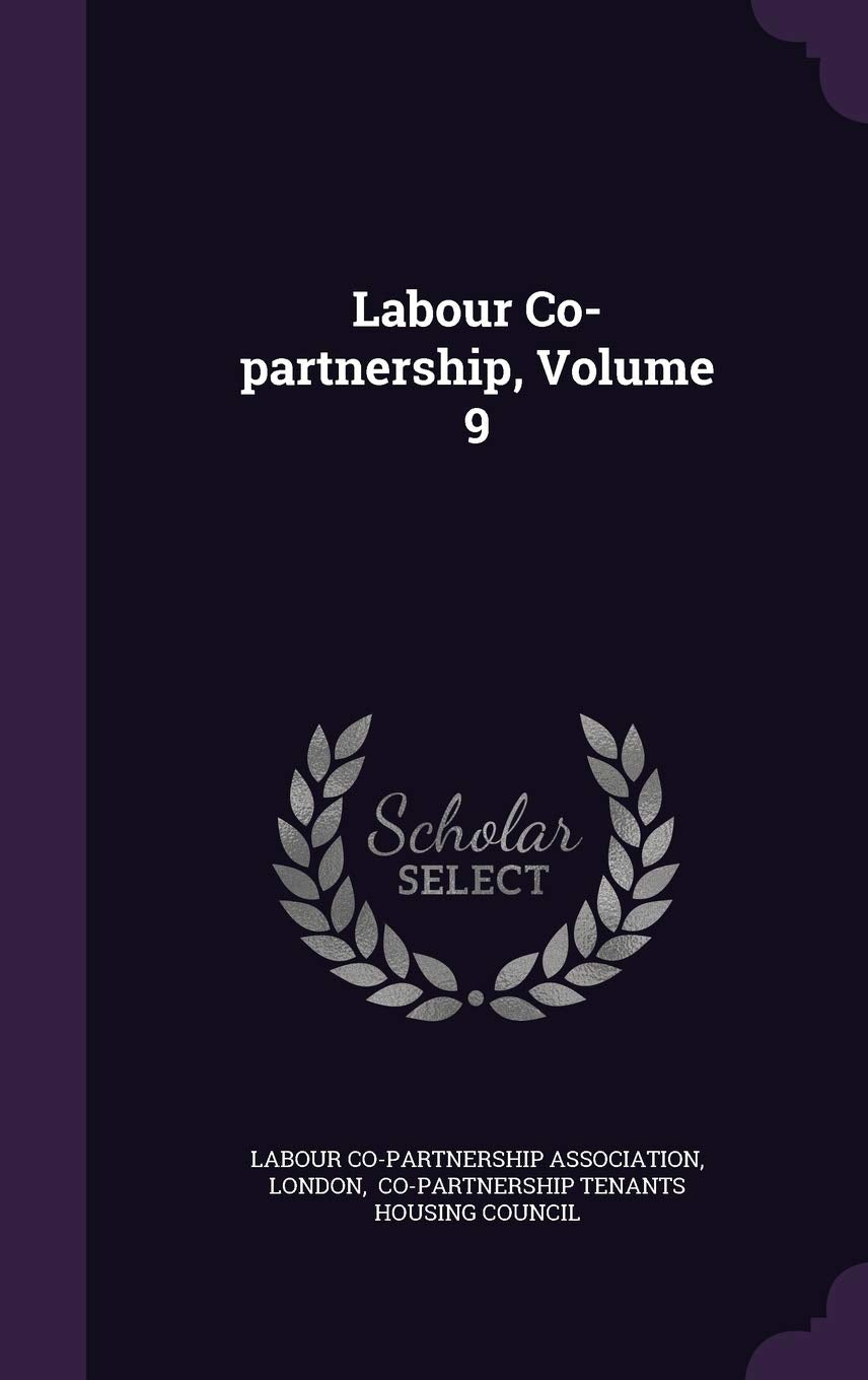 Product Image: Labour Co-partnership, Volume 9
